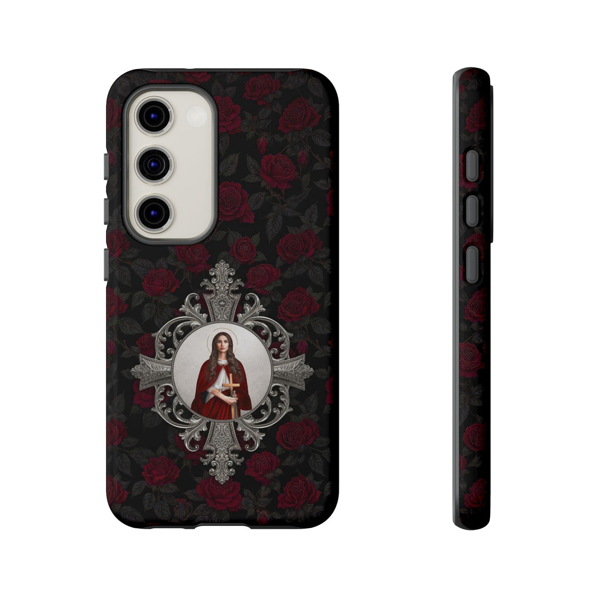 St. Mary Magdalene Hard Phone Case (Roses) Copyright VENXARA