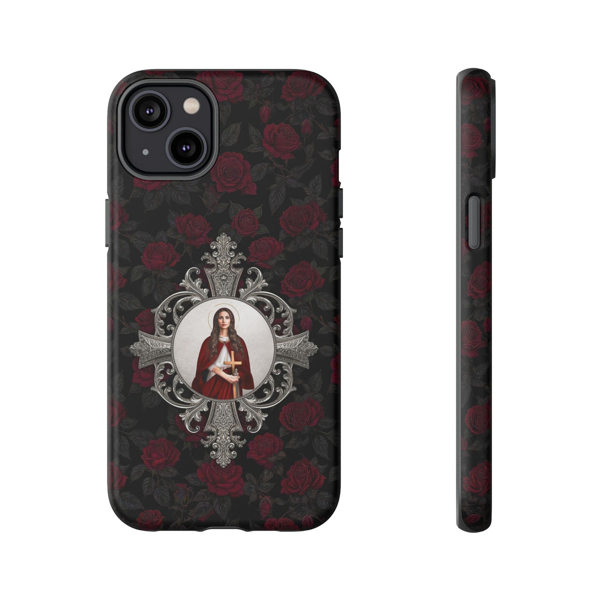 St. Mary Magdalene Hard Phone Case (Roses) Copyright VENXARA