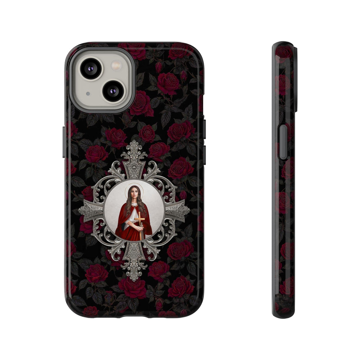 St. Mary Magdalene Hard Phone Case (Roses) Copyright VENXARA