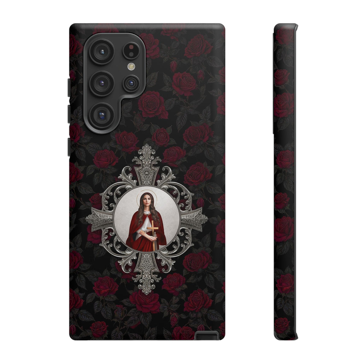 St. Mary Magdalene Hard Phone Case (Roses) Copyright VENXARA