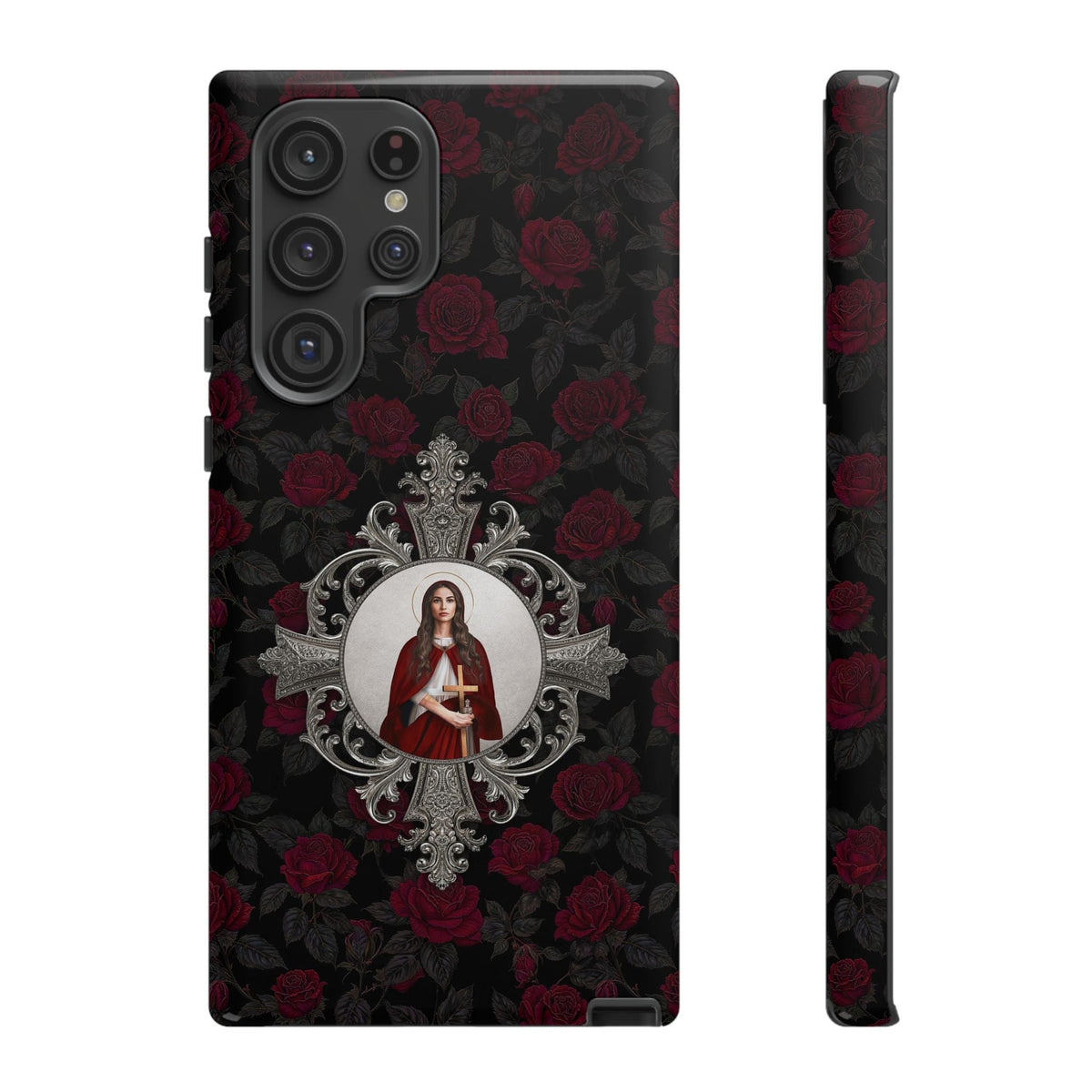 St. Mary Magdalene Hard Phone Case (Roses) Copyright VENXARA