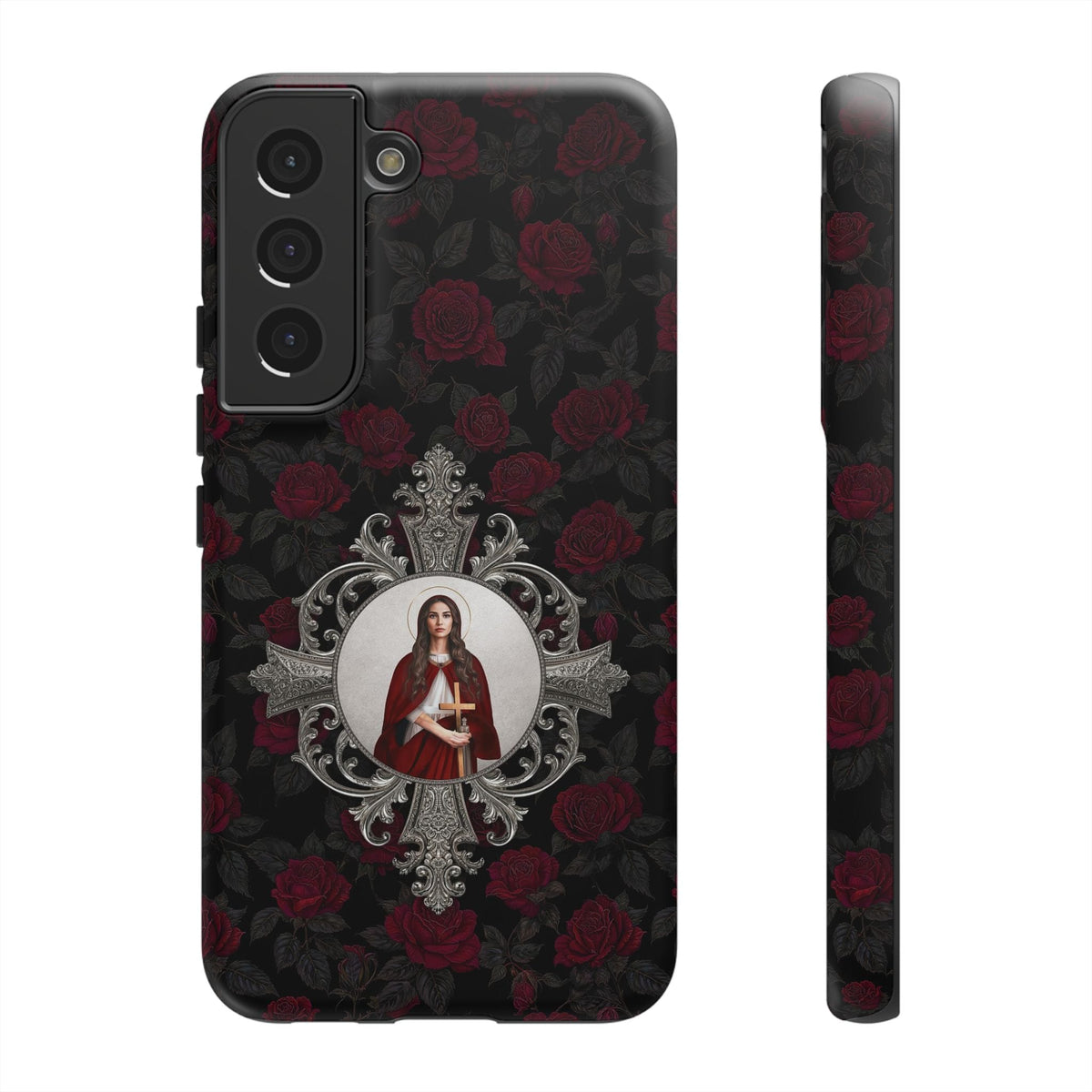 St. Mary Magdalene Hard Phone Case (Roses) Copyright VENXARA