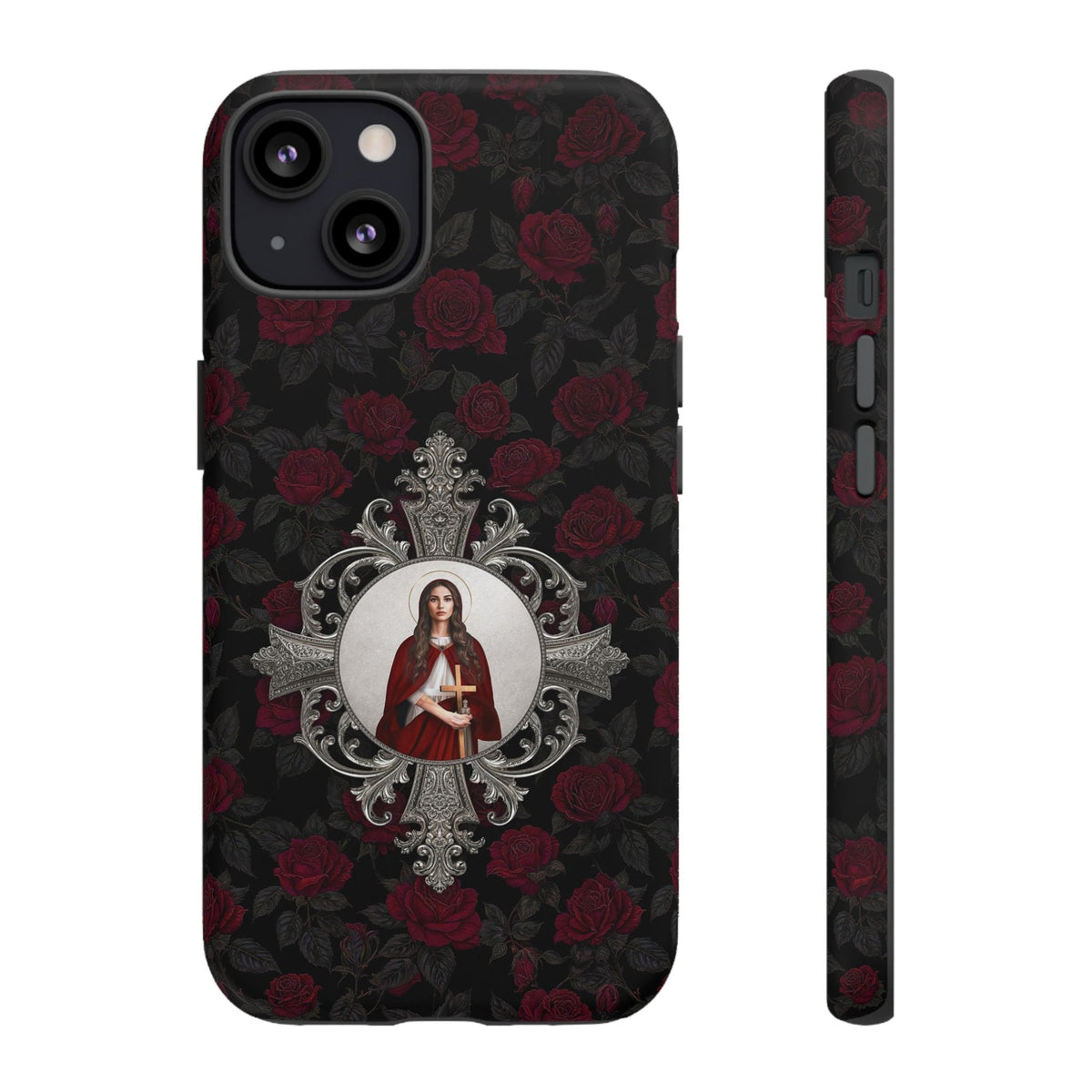St. Mary Magdalene Hard Phone Case (Roses) Copyright VENXARA