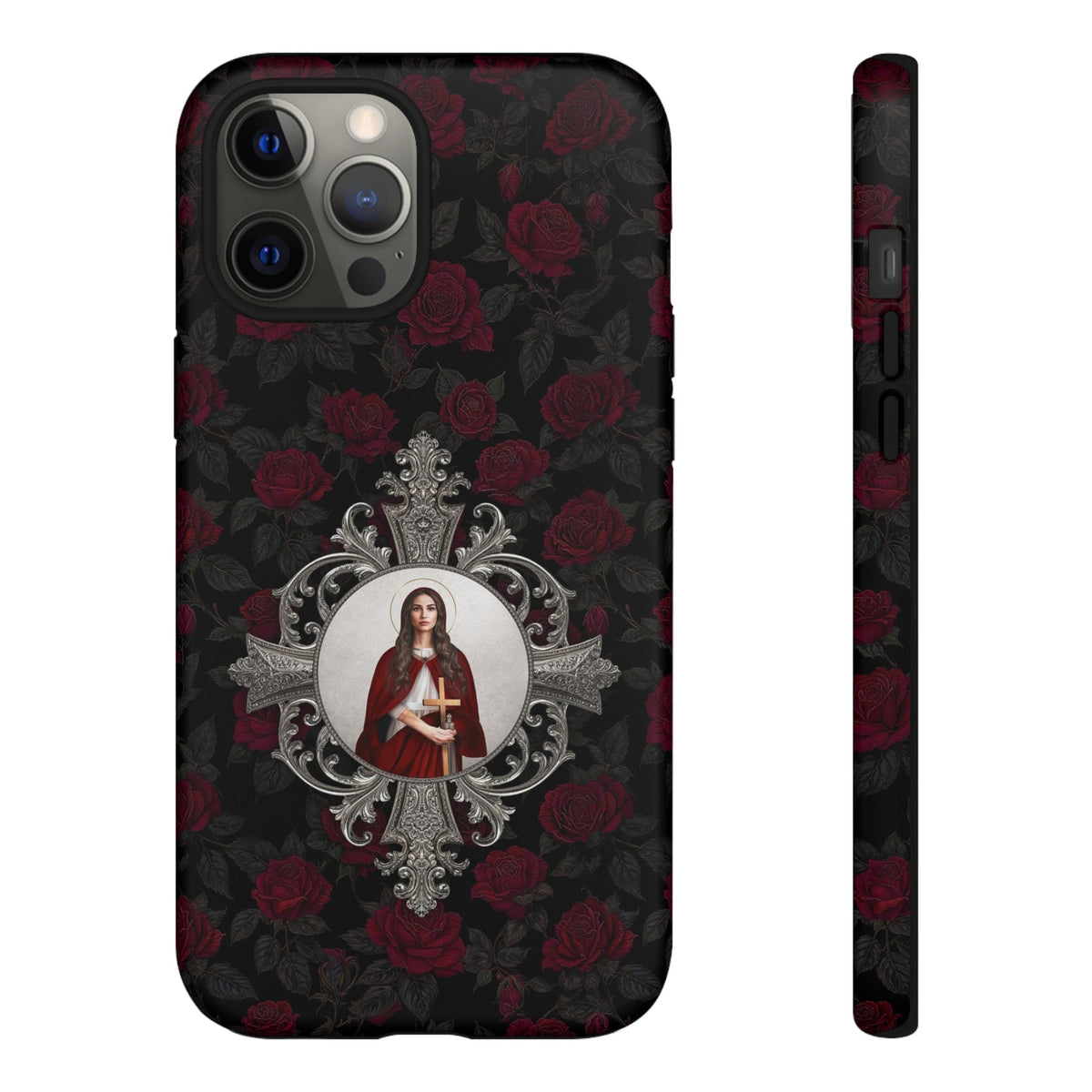 St. Mary Magdalene Hard Phone Case (Roses) Copyright VENXARA
