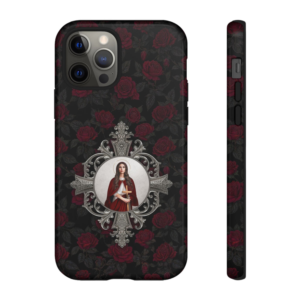 St. Mary Magdalene Hard Phone Case (Roses) Copyright VENXARA