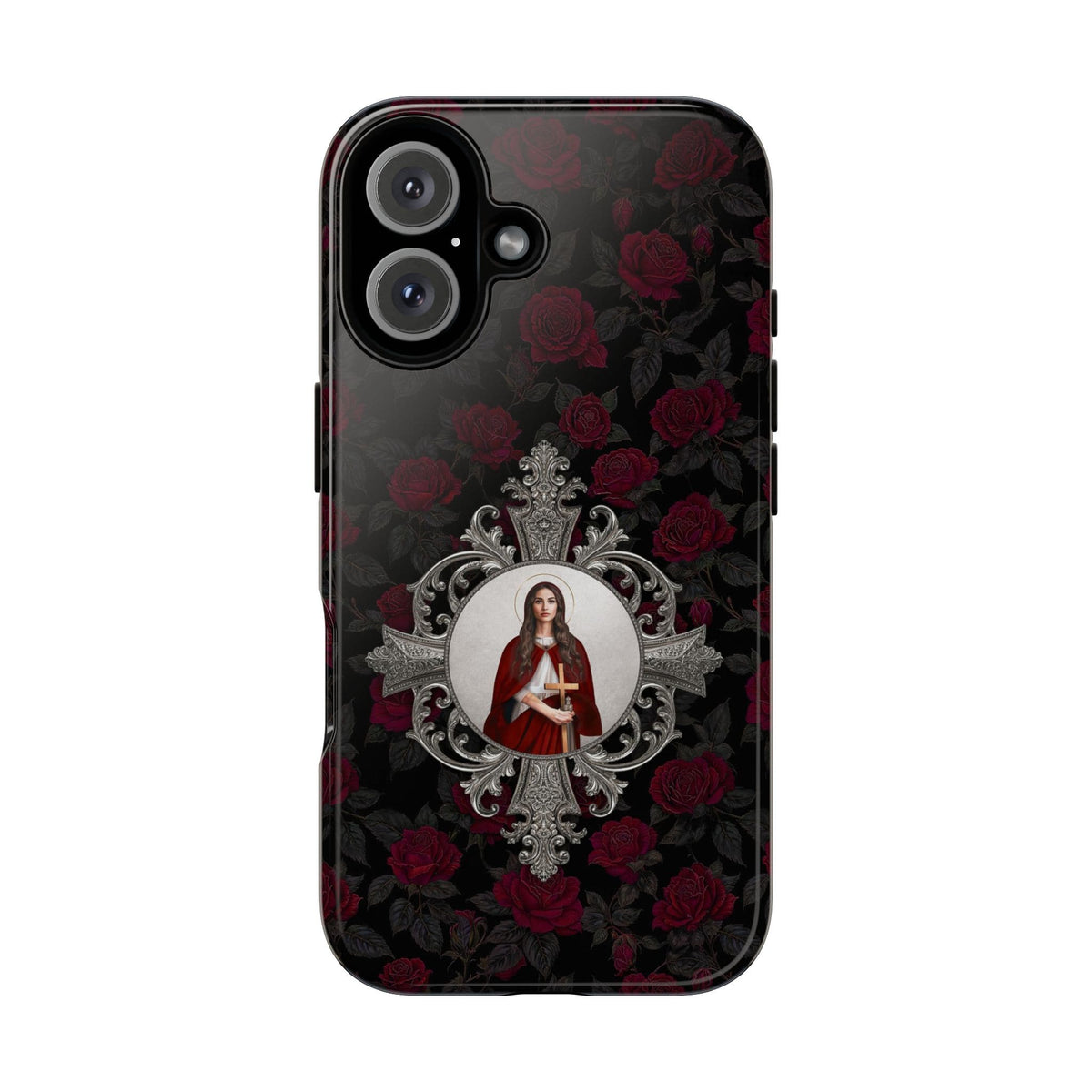 St. Mary Magdalene Hard Phone Case (Roses) Copyright VENXARA