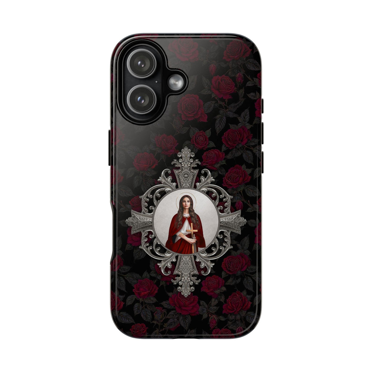 St. Mary Magdalene Hard Phone Case (Roses) Copyright VENXARA