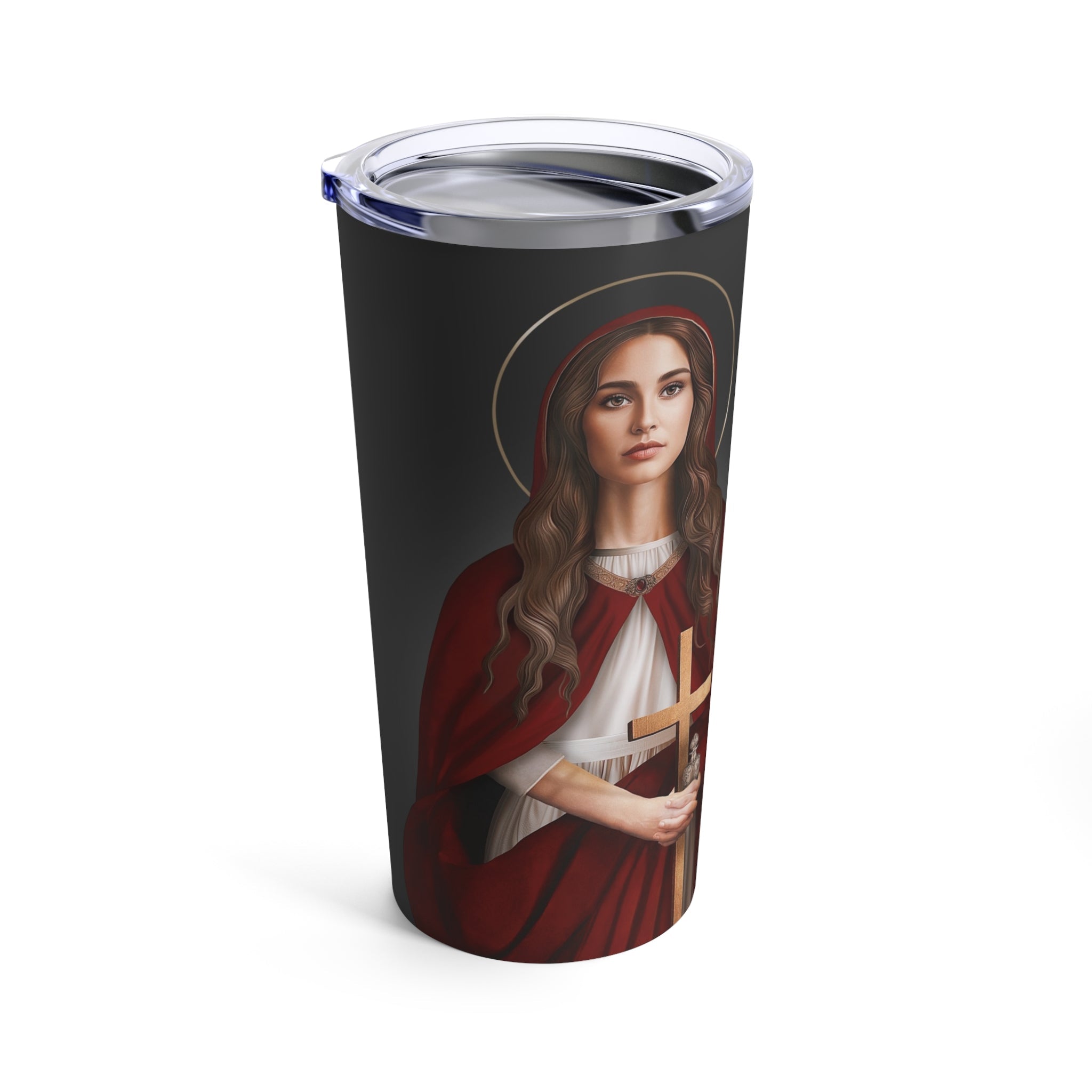 St. Mary Magdalene Lord's Prayer Tumbler 20 oz. (Ash) - VENXARA®