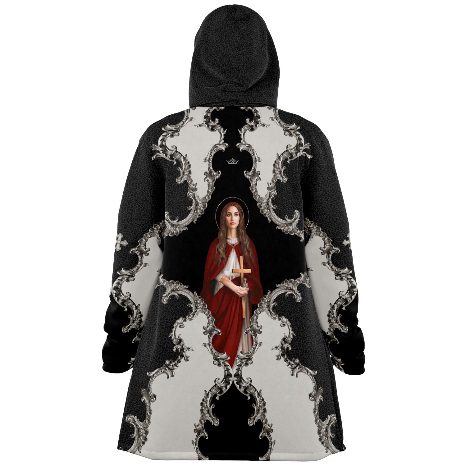 St. Mary Magdalene Microfleece Cloak (Baroque Leopard) - VENXARA®