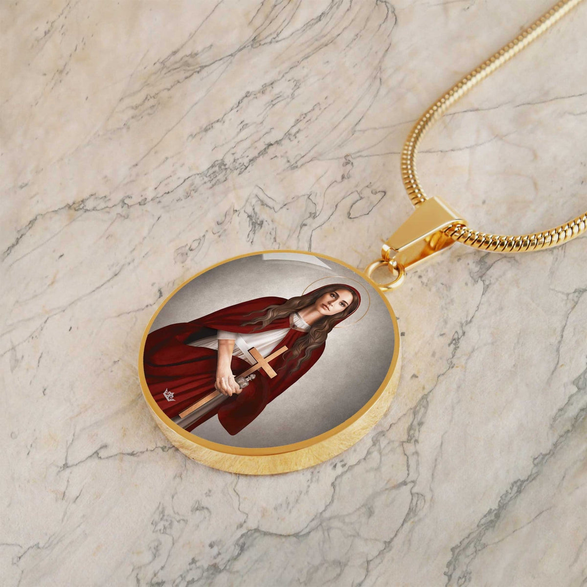 St. Mary Magdalene Pendant Necklace Copyright VENXARA