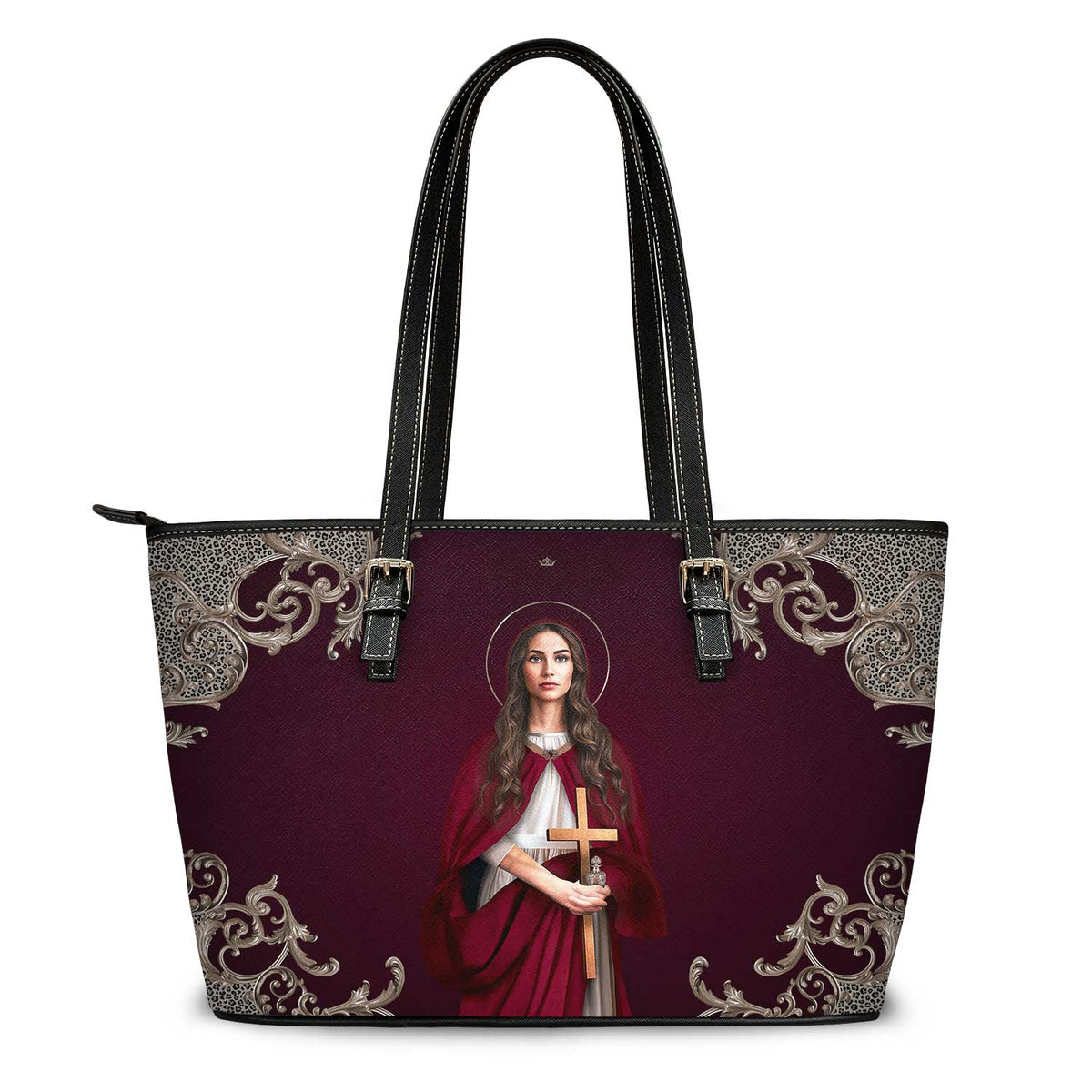 St. Mary Magdalene Tote Bag (Baroque Mahogany) Copyright VENXARA