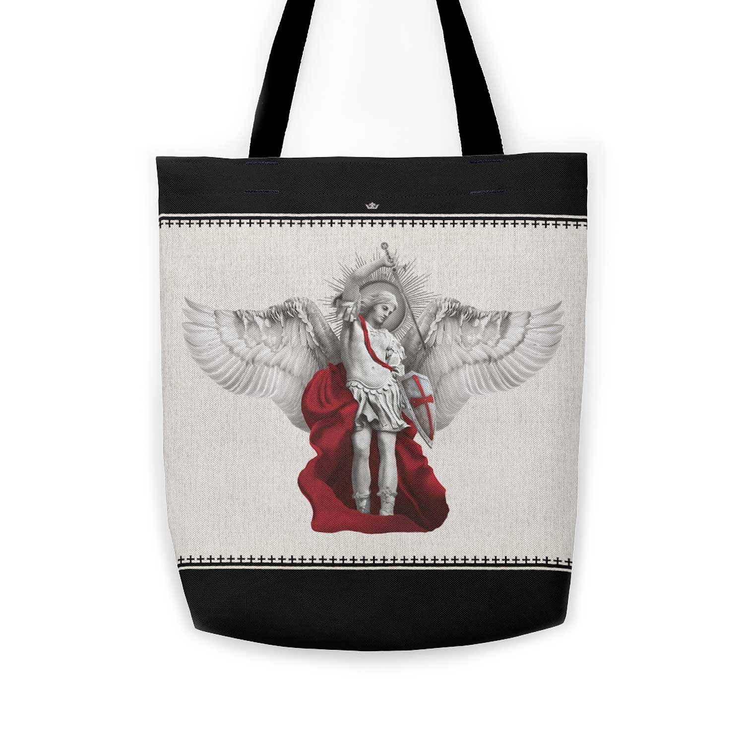 St. Michael the Archangel Canvas Tote Bag - VENXARA®