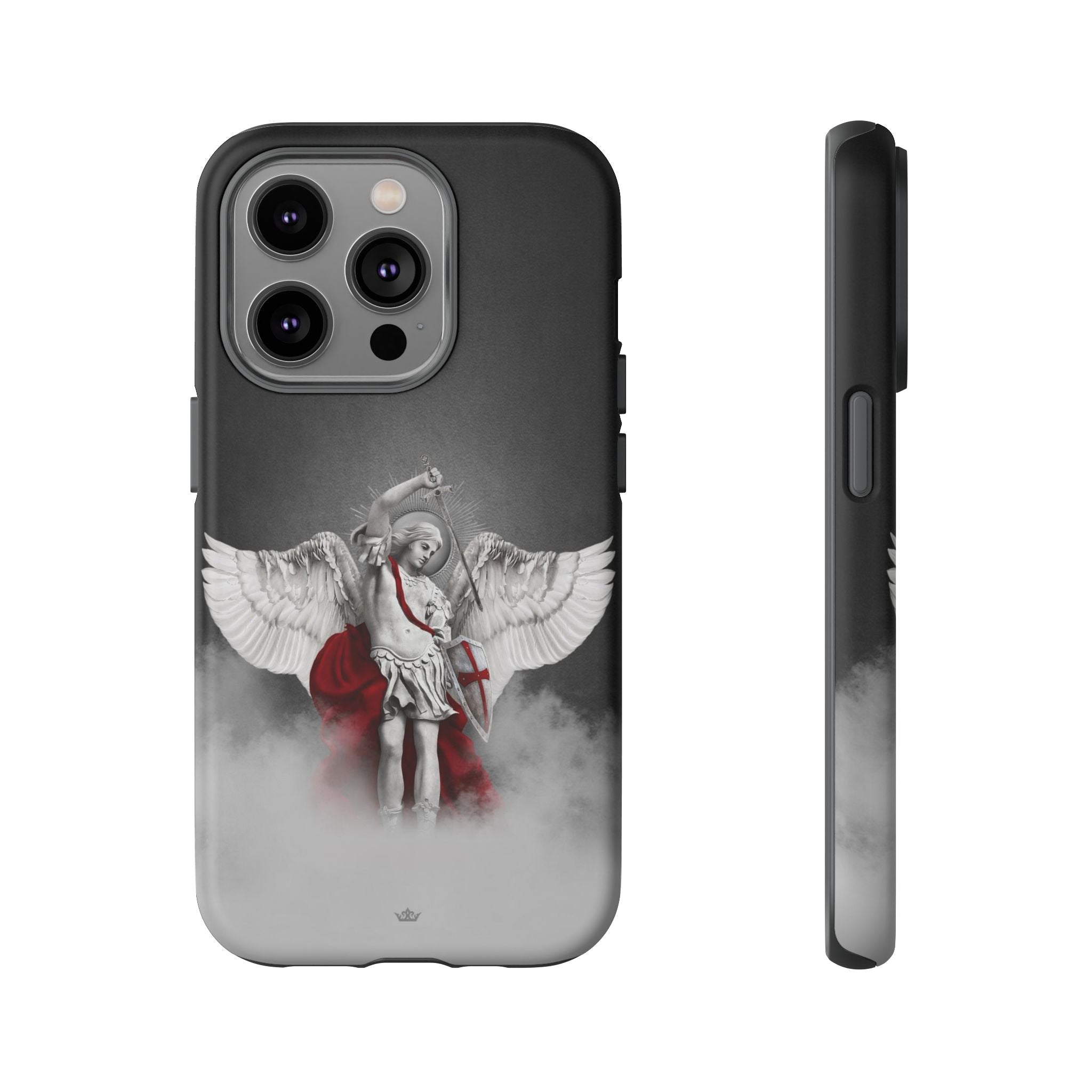 St. Michael the Archangel Hard Phone Case (Dark) - VENXARA®