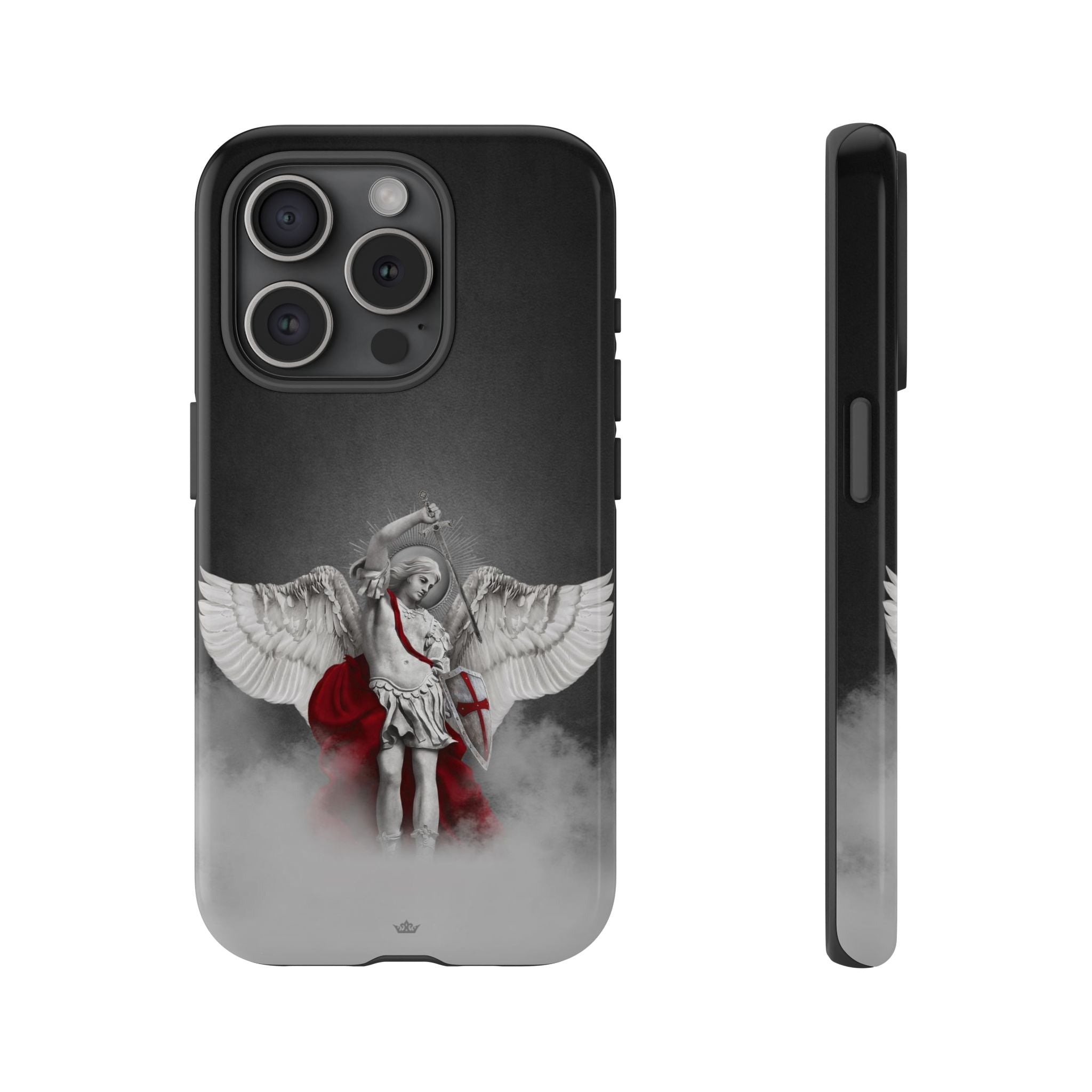 St. Michael the Archangel Hard Phone Case (Dark) - VENXARA®