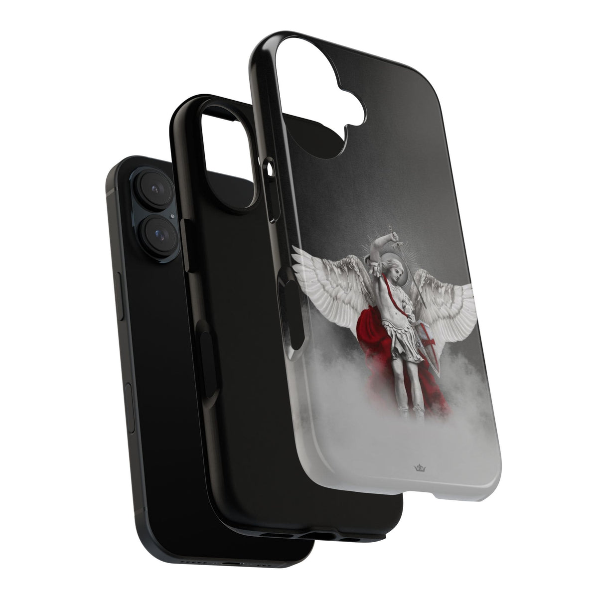 St. Michael the Archangel Hard Phone Case (Dark) Copyright VENXARA