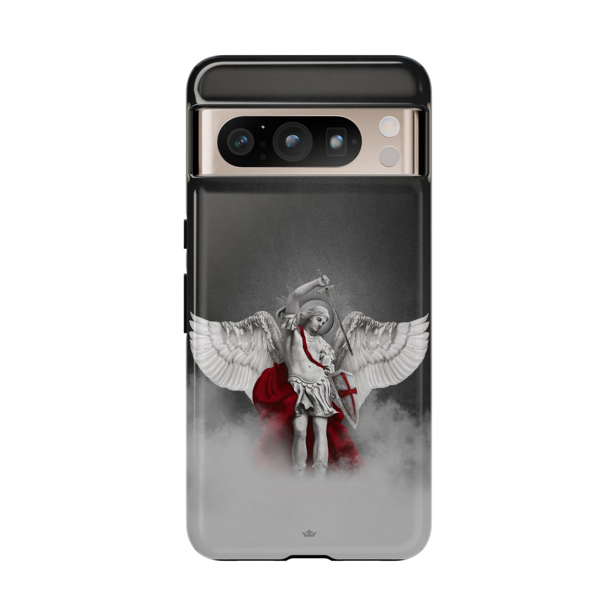 St. Michael the Archangel Hard Phone Case (Dark) Copyright VENXARA