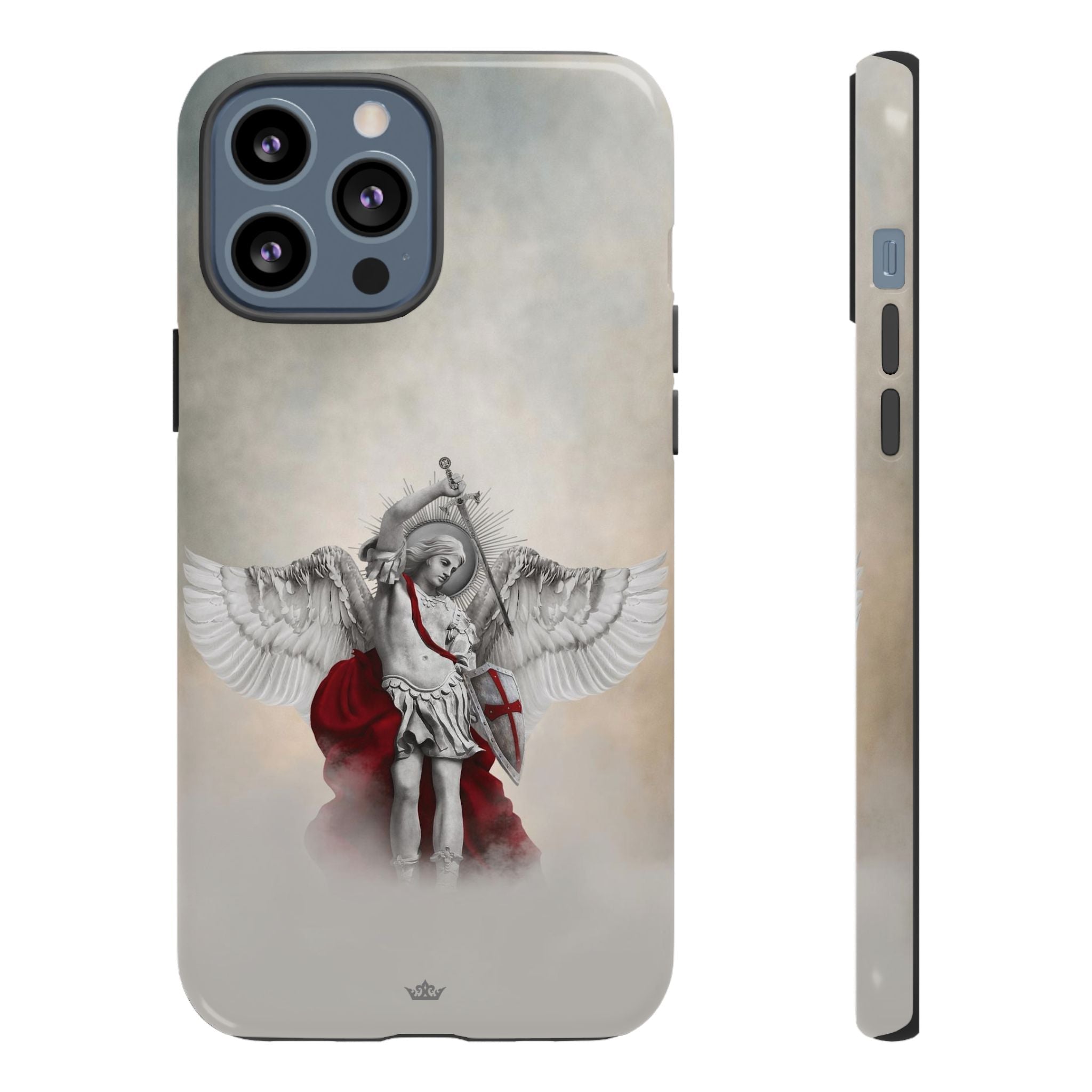 St. Michael the Archangel Hard Phone Case (Light) - VENXARA