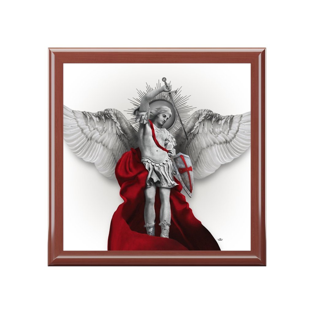 St. Michael the Archangel Keepsake Box - VENXARA®