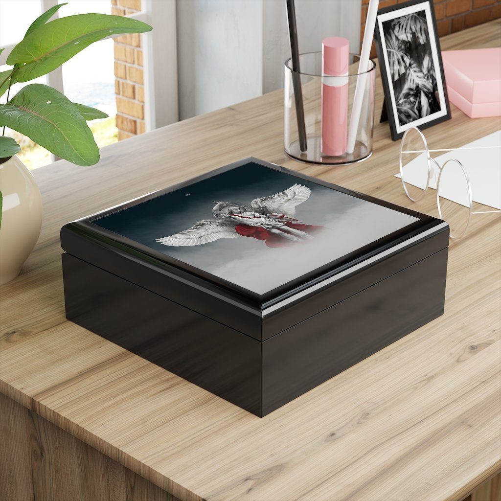St. Michael the Archangel Keepsake Box (Cloudscape) - VENXARA®