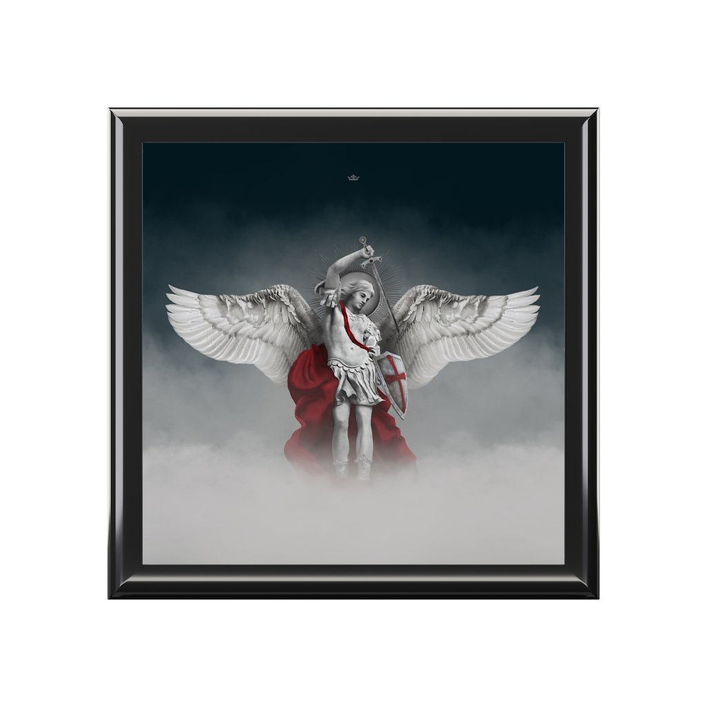 St. Michael the Archangel Keepsake Box (Cloudscape) - VENXARA®