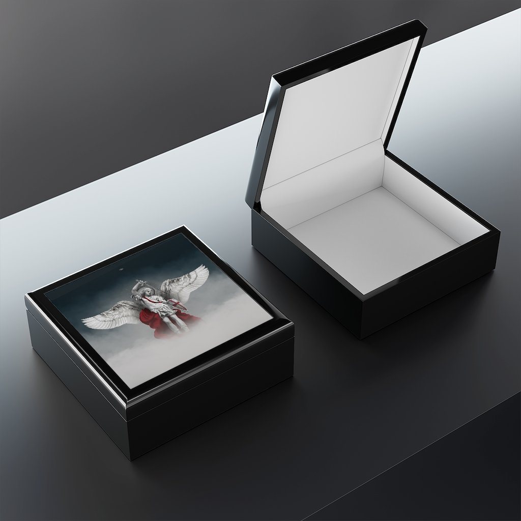 St. Michael the Archangel Keepsake Box (Cloudscape) - VENXARA®