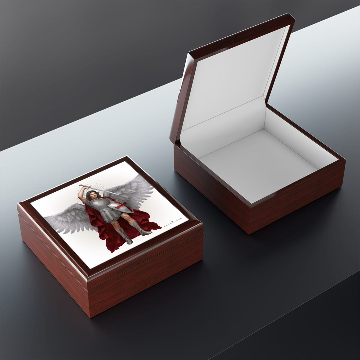 St. Michael the Archangel Keepsake Box Copyright VENXARA