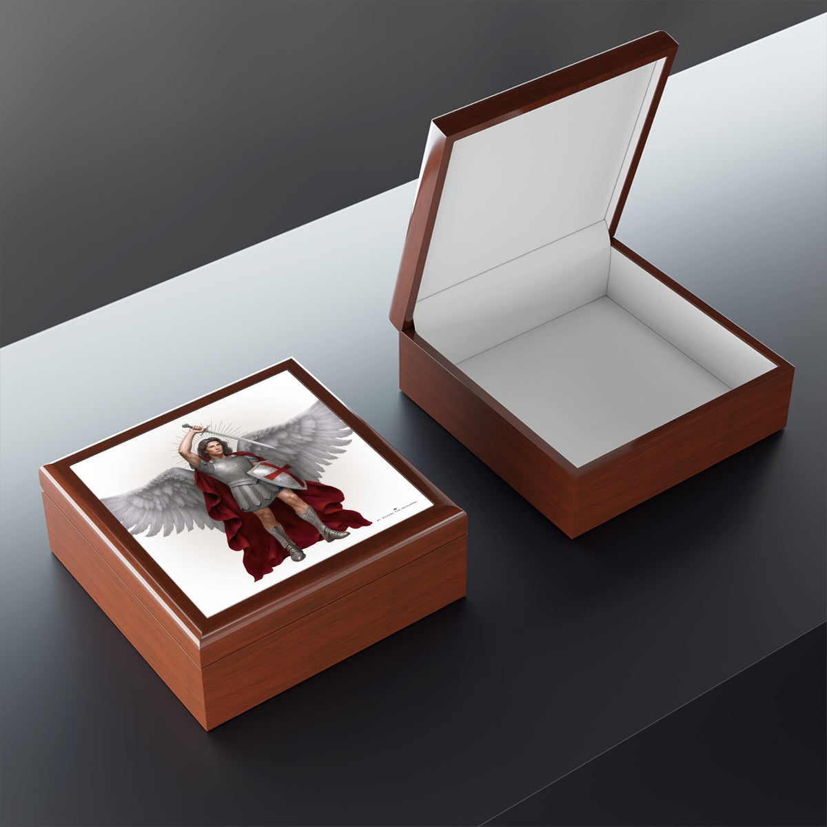 St. Michael the Archangel Keepsake Box Copyright VENXARA