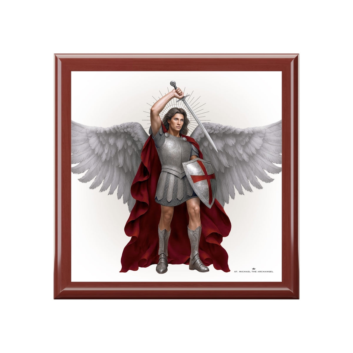 St. Michael the Archangel Keepsake Box Copyright VENXARA