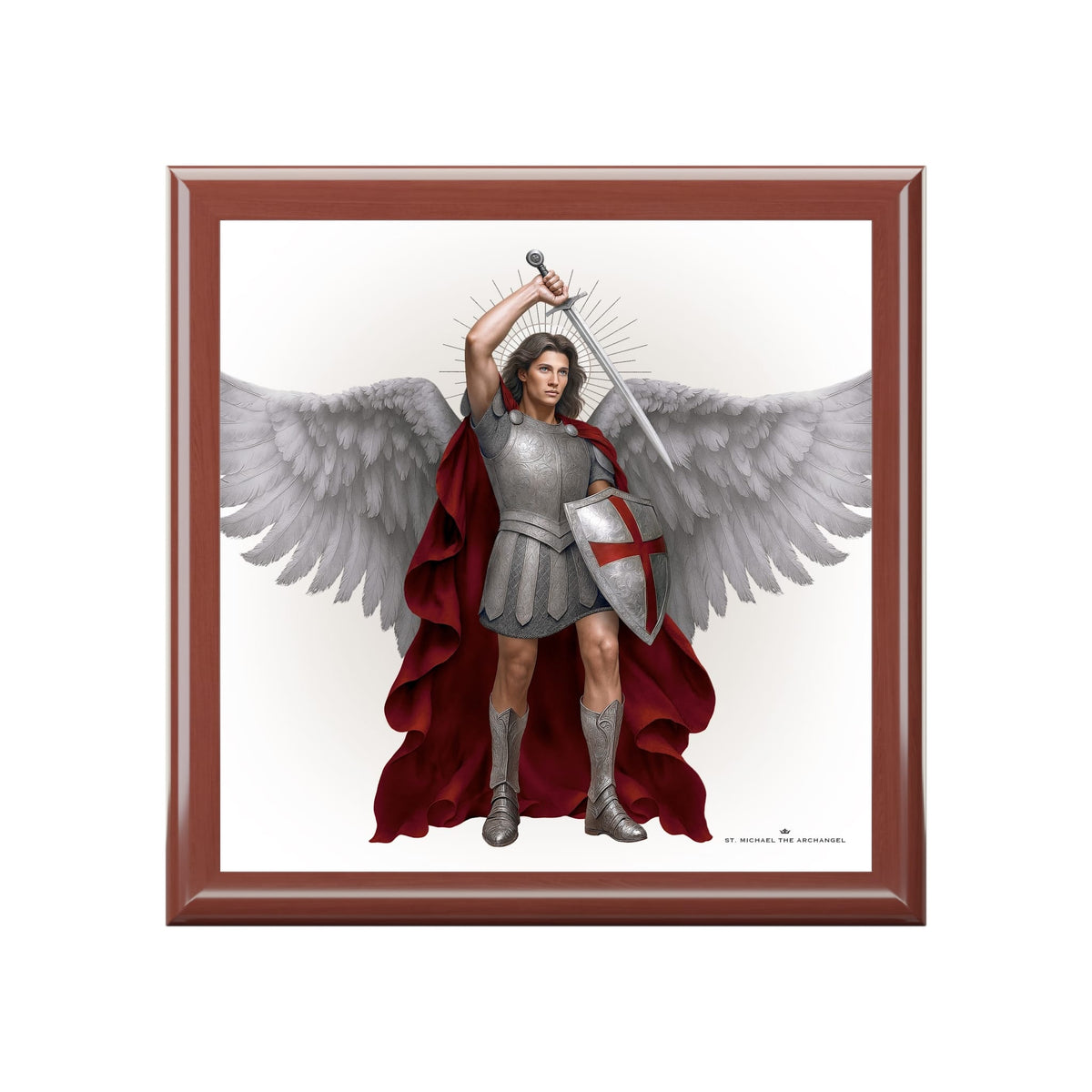 St. Michael the Archangel Keepsake Box Copyright VENXARA