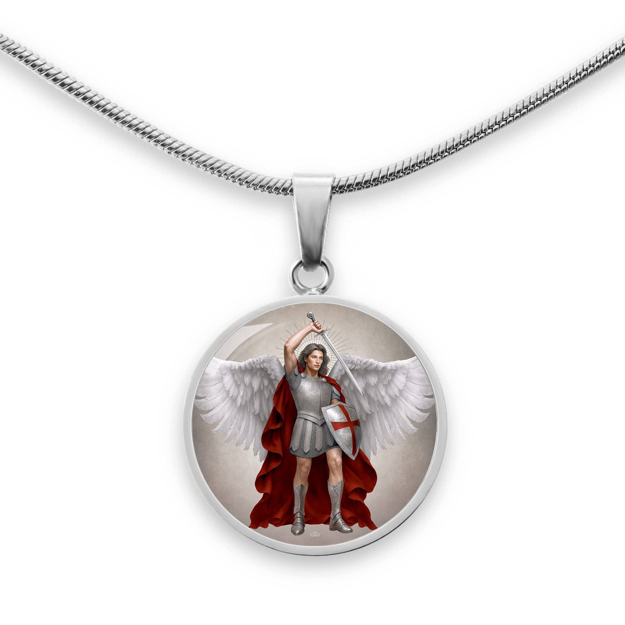St. Michael the Archangel Pendant Necklace Copyright VENXARA