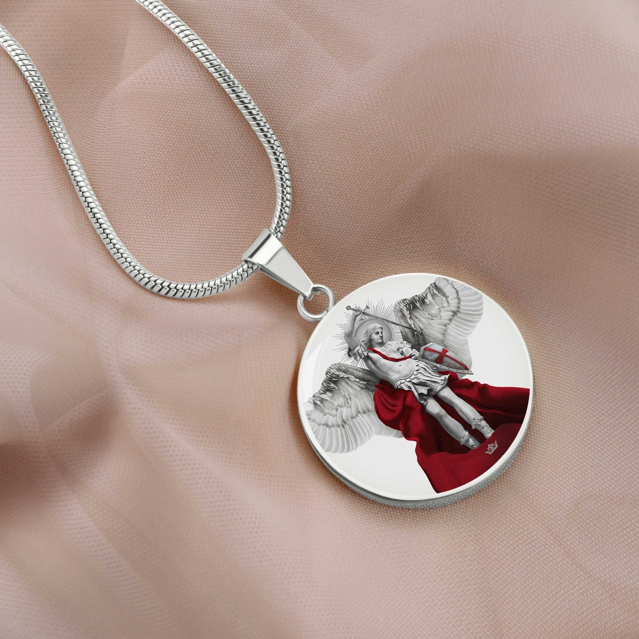 St. Michael the Archangel Pendant Necklace - VENXARA®