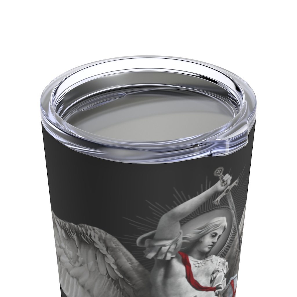 St. Michael the Archangel Prayer Tumbler 20 oz. (Ash) - VENXARA®