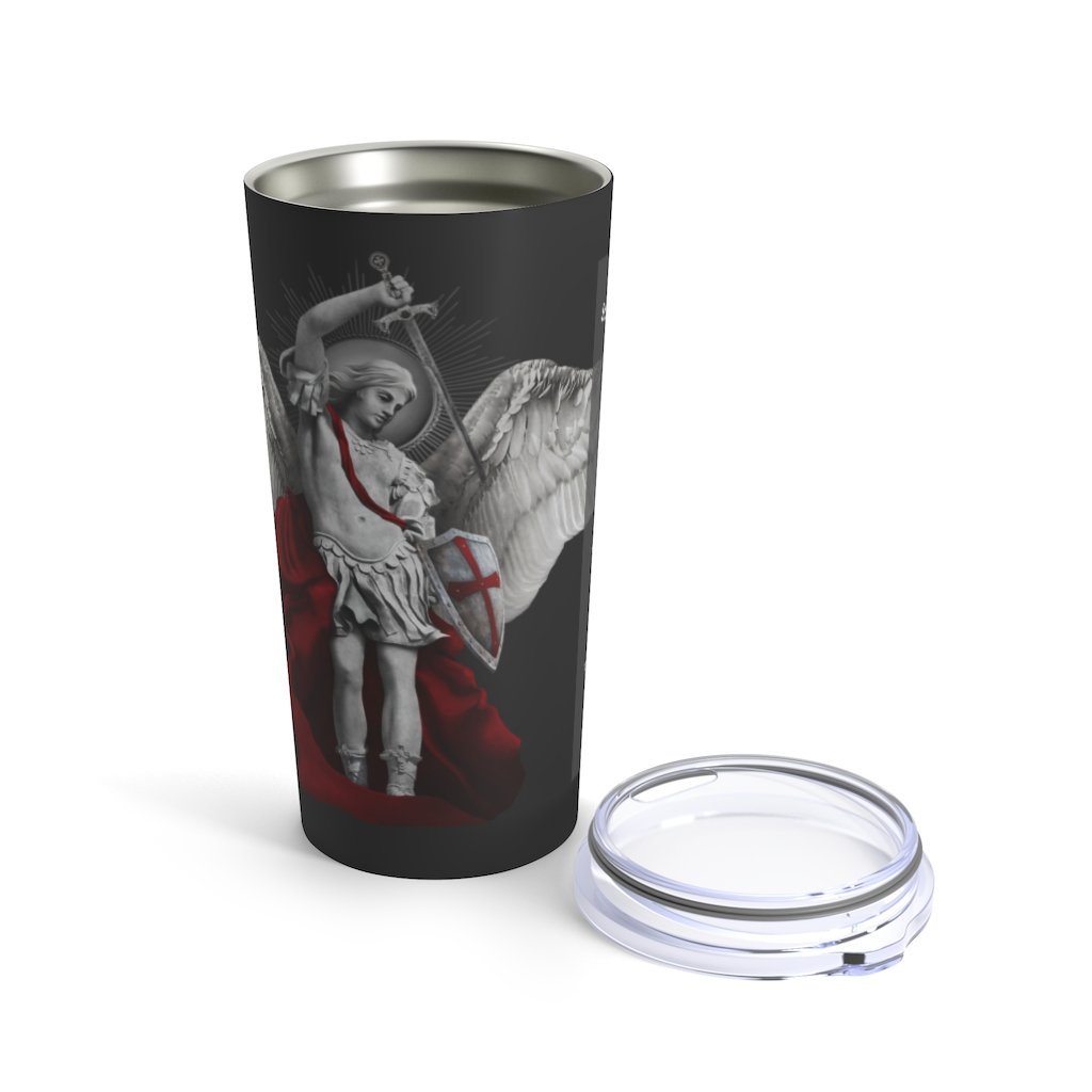 St. Michael the Archangel Prayer Tumbler 20 oz. (Ash) - VENXARA®