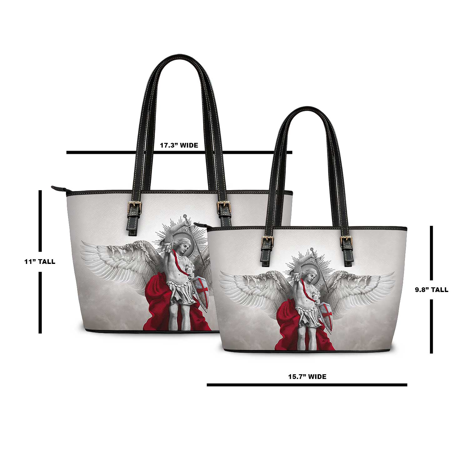 St. Michael the Archangel Tote Bag (Cloud) - VENXARA®
