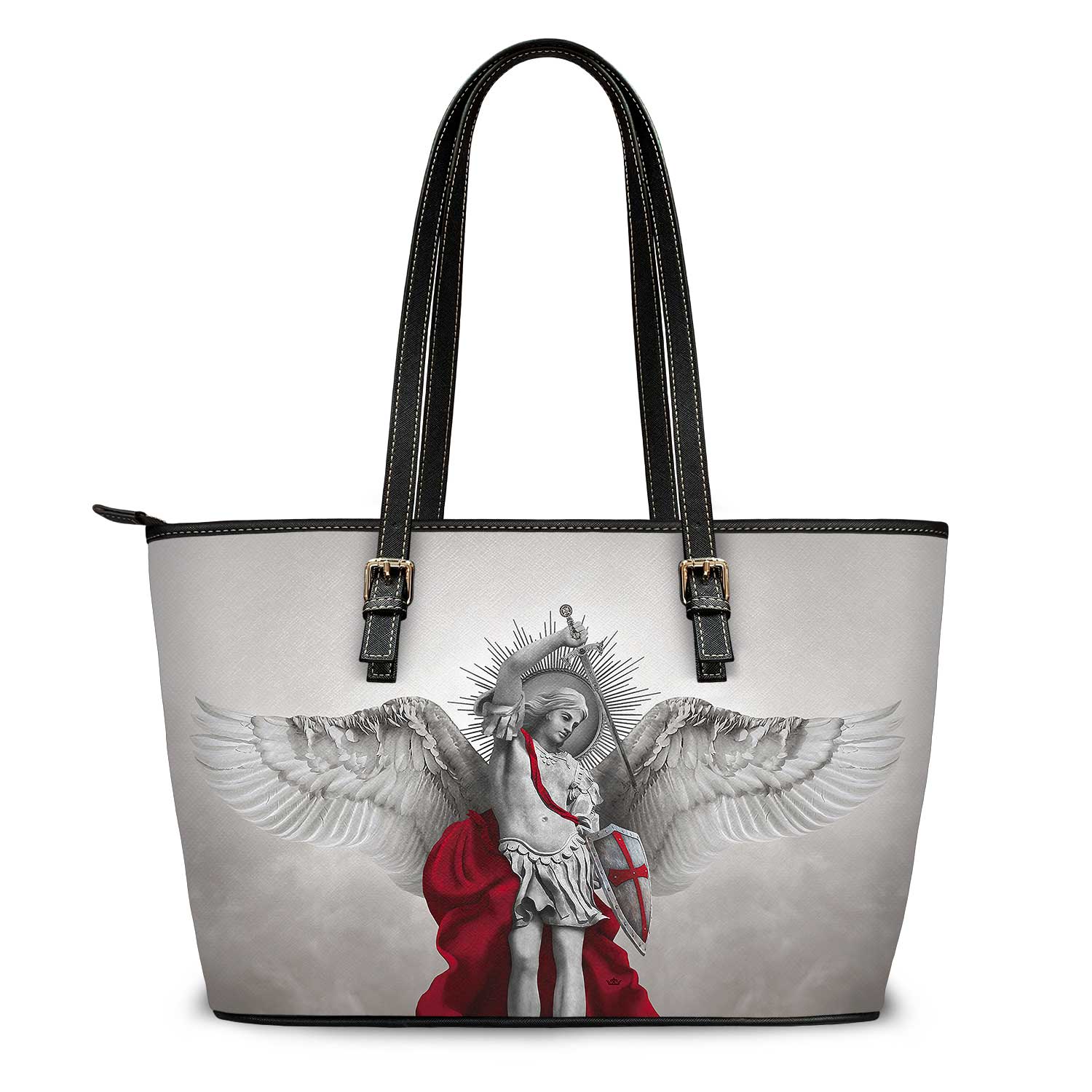 St. Michael the Archangel Tote Bag (Cloud) - VENXARA®
