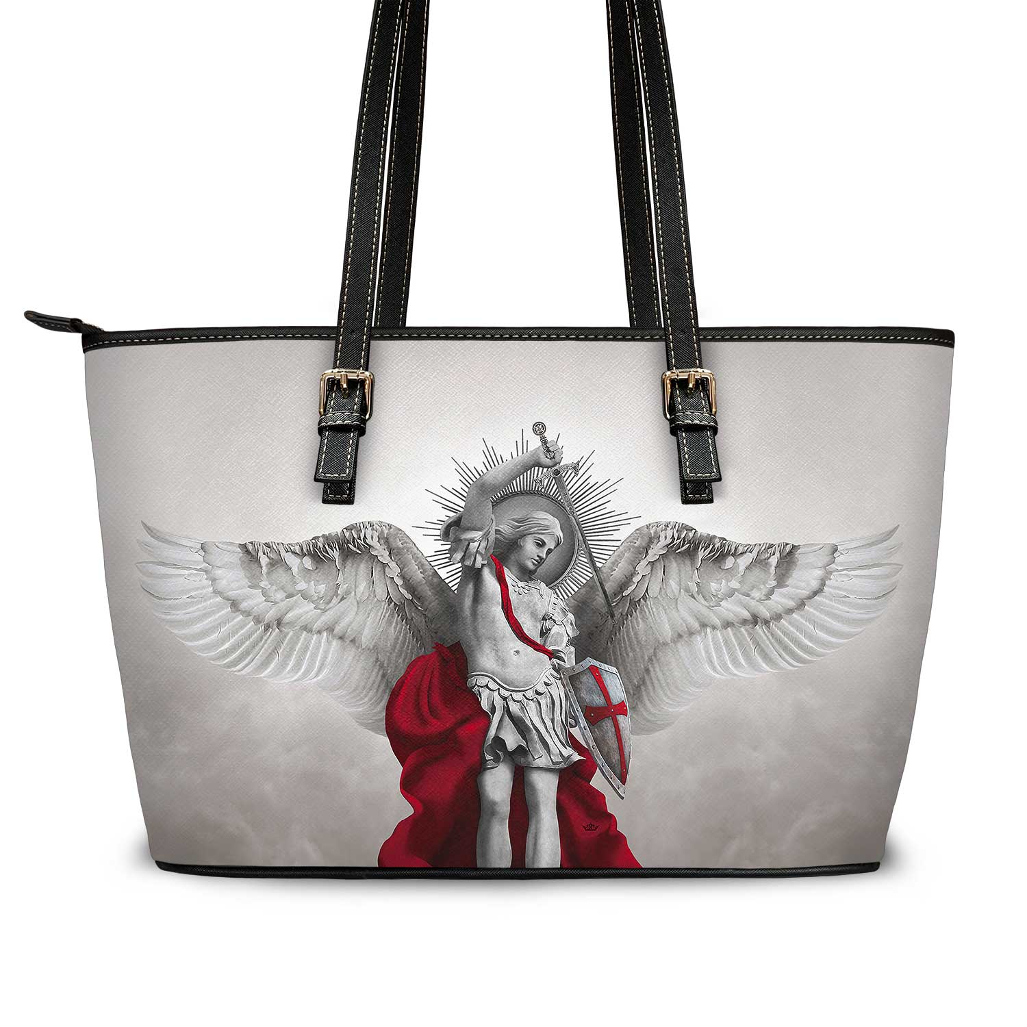 St. Michael the Archangel Tote Bag (Cloud) - VENXARA®