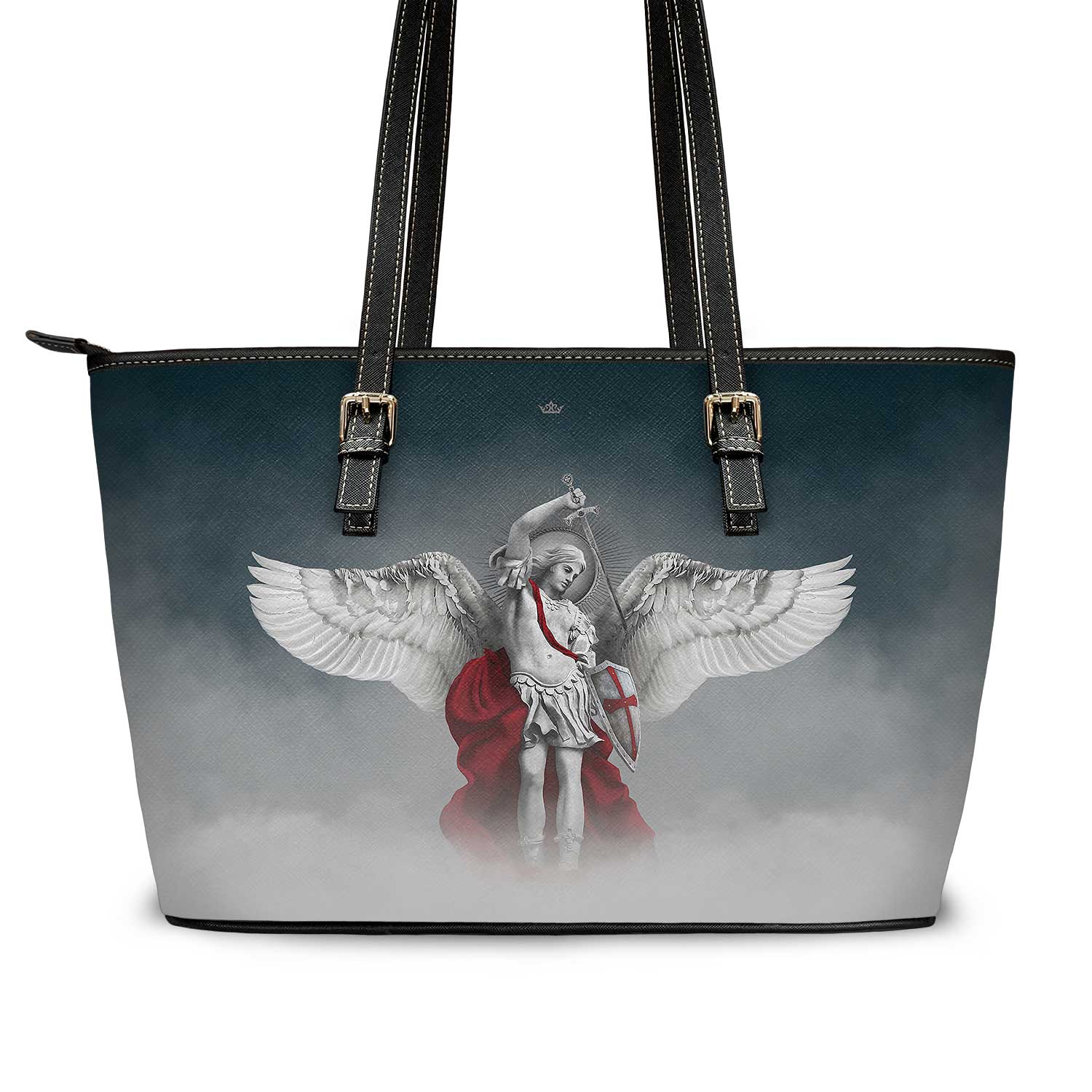 St. Michael the Archangel Tote Bag (Cloudscape) - VENXARA®