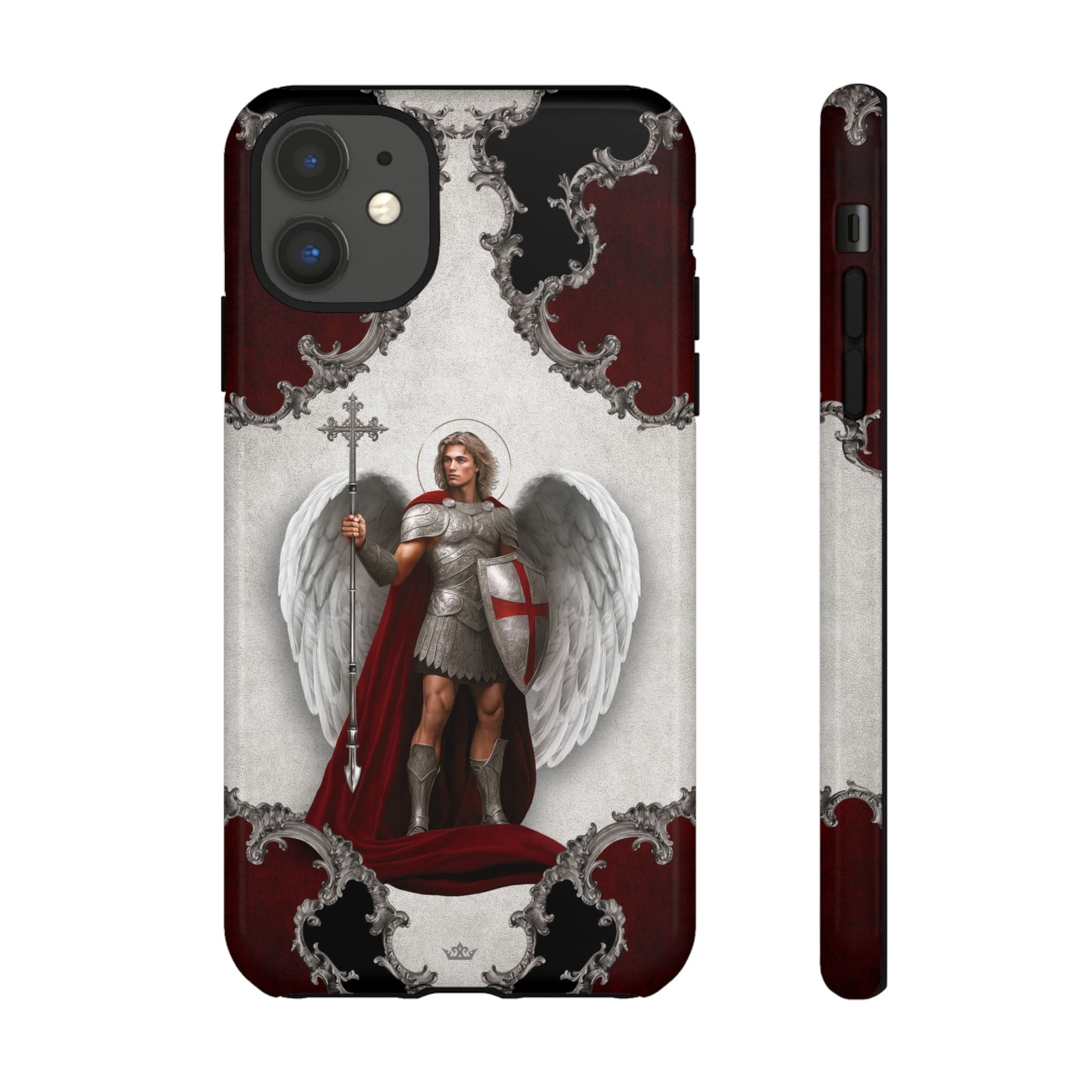 St. Michael the Archangel Victorious Hard Phone Case (Baroque) - VENXARA®