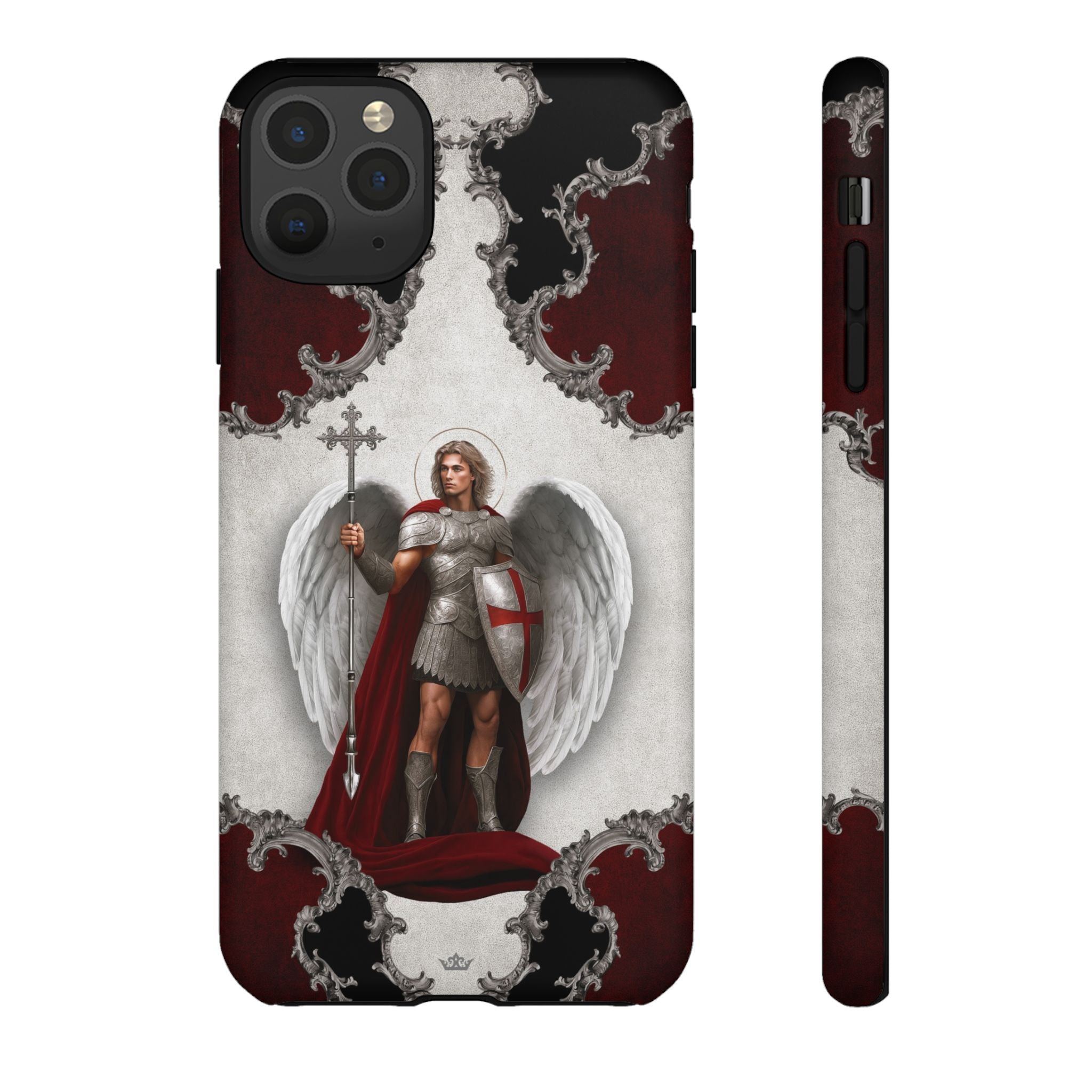 St. Michael the Archangel Victorious Hard Phone Case (Baroque) - VENXARA®