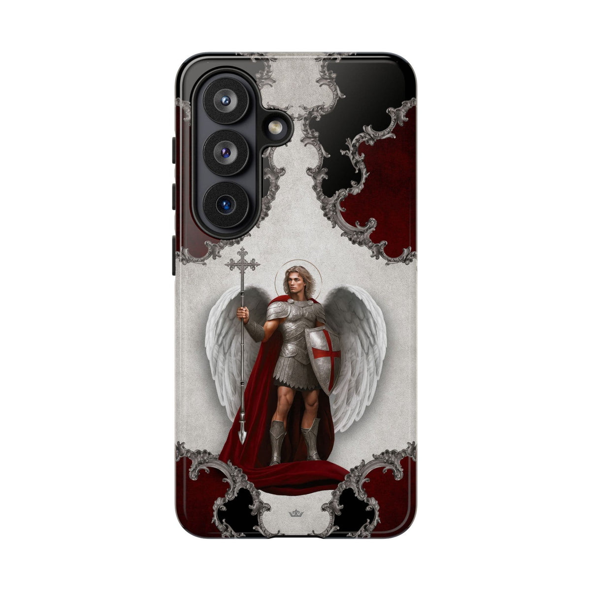 St. Michael the Archangel Victorious Hard Phone Case (Baroque) Copyright VENXARA