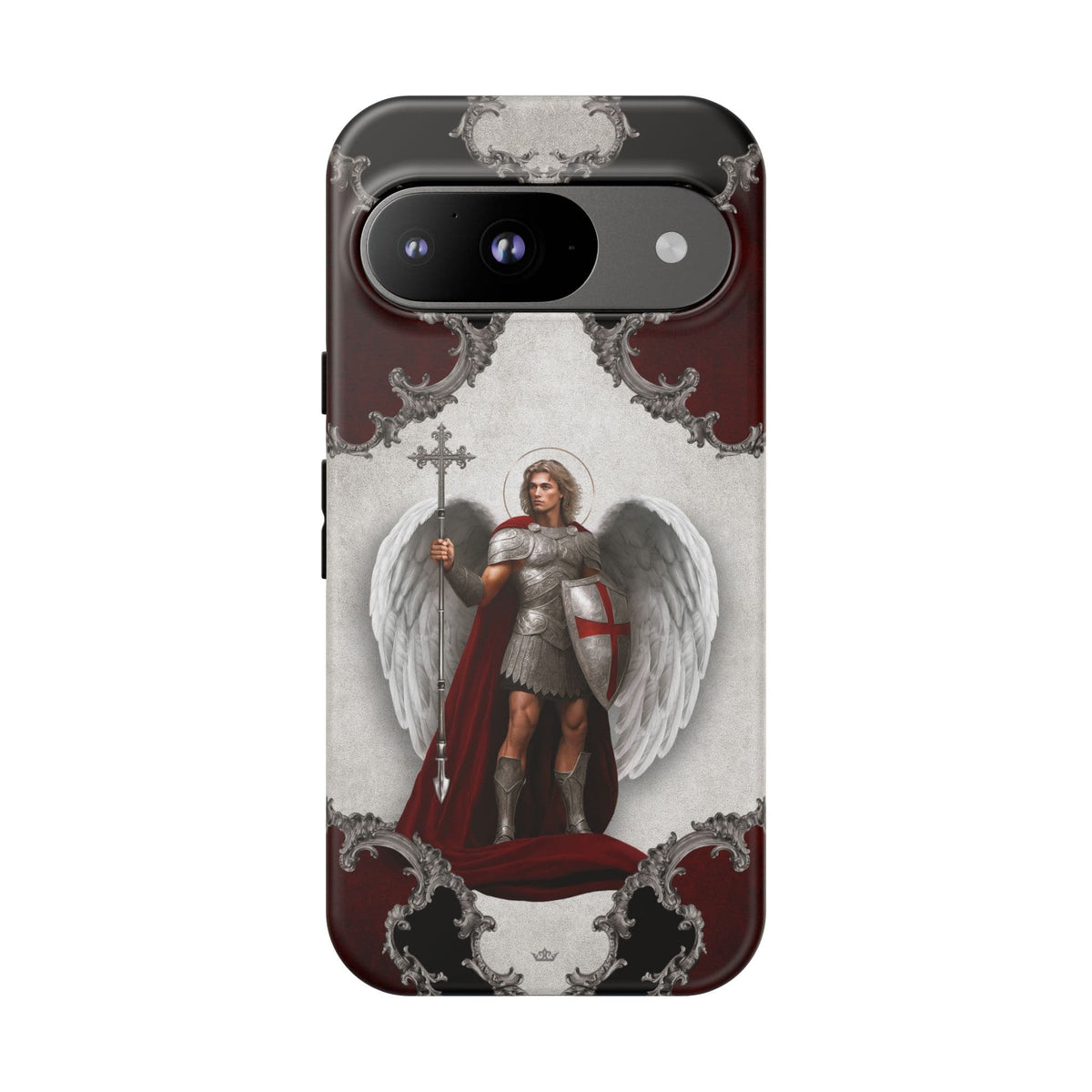 St. Michael the Archangel Victorious Hard Phone Case (Baroque) Copyright VENXARA