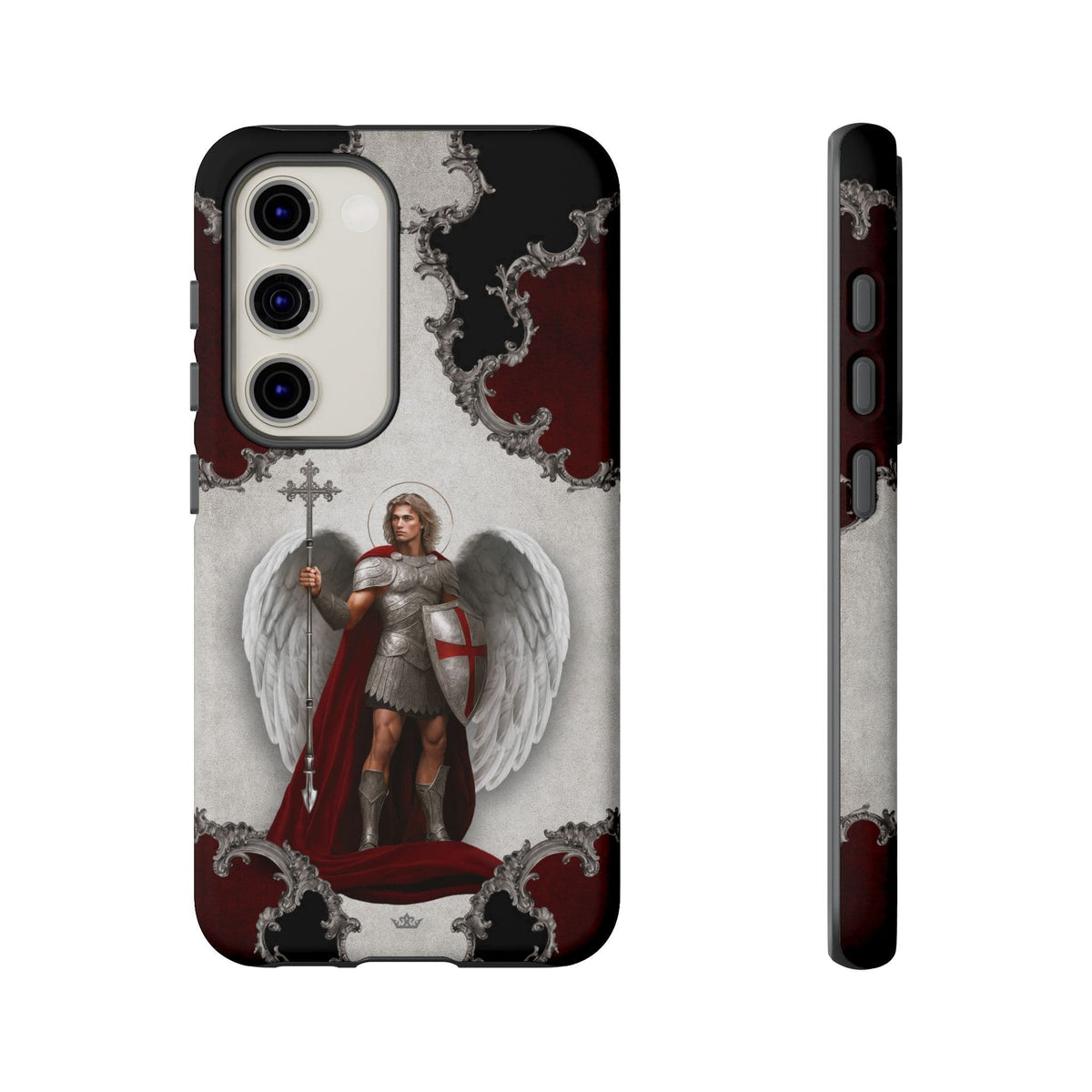 St. Michael the Archangel Victorious Hard Phone Case (Baroque) Copyright VENXARA