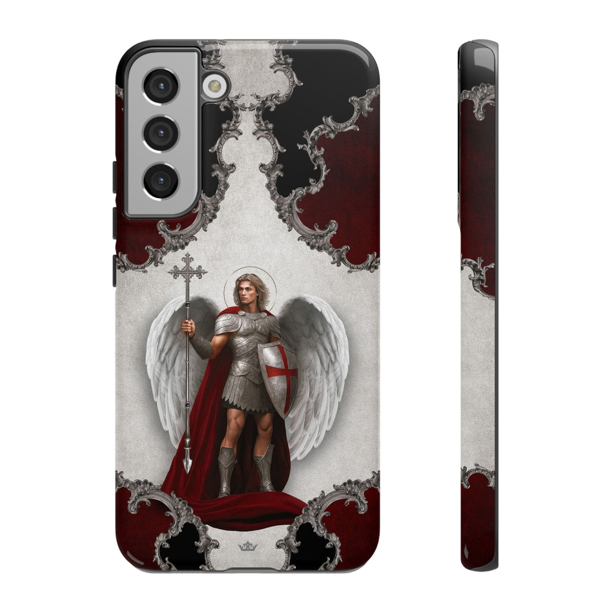 St. Michael the Archangel Victorious Hard Phone Case (Baroque) Copyright VENXARA