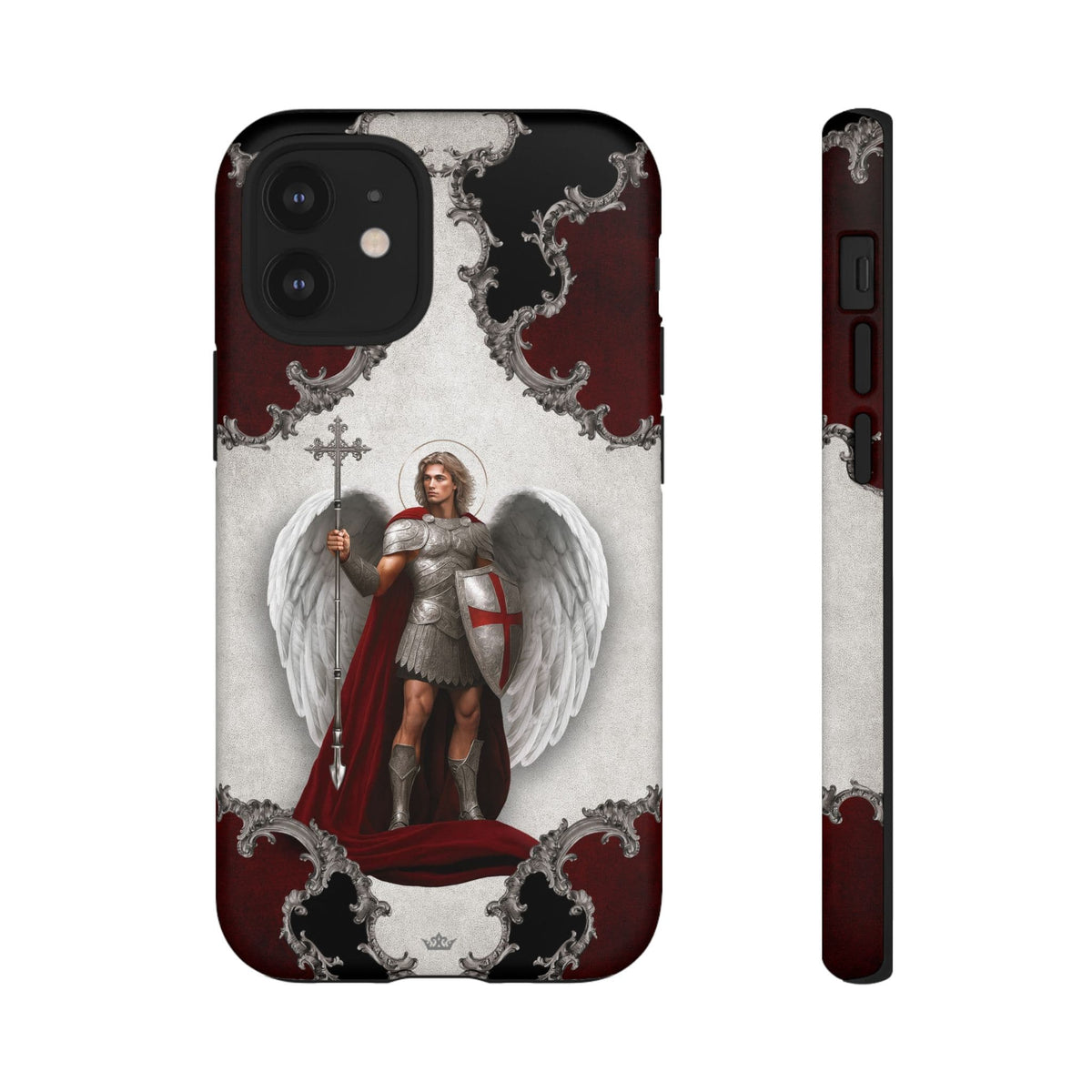 St. Michael the Archangel Victorious Hard Phone Case (Baroque) Copyright VENXARA