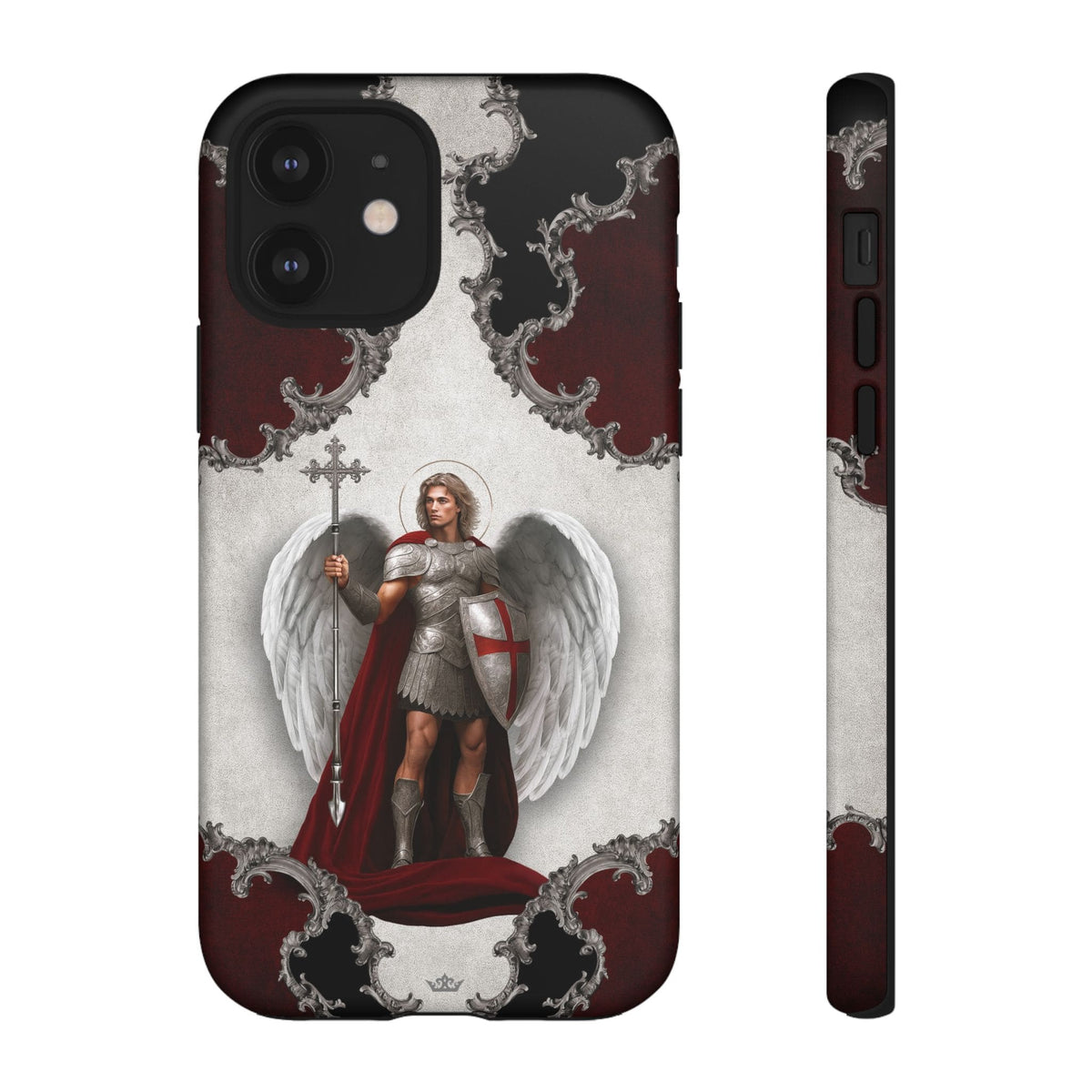 St. Michael the Archangel Victorious Hard Phone Case (Baroque) Copyright VENXARA
