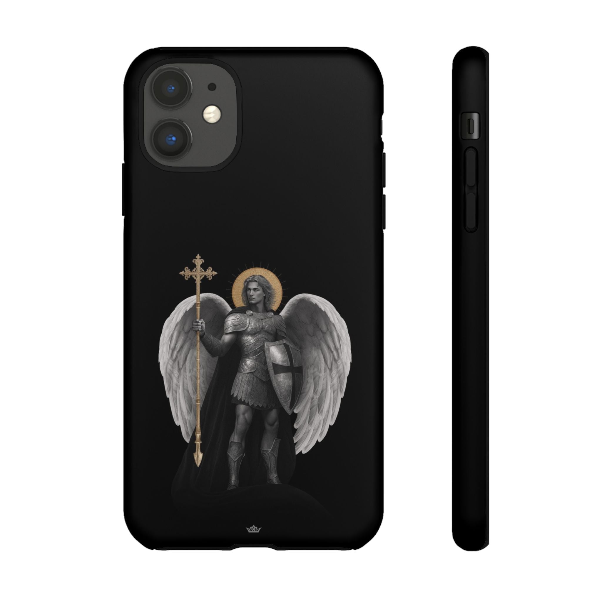 St. Michael the Archangel Victorious Hard Phone Case (Dark Night) - VENXARA®