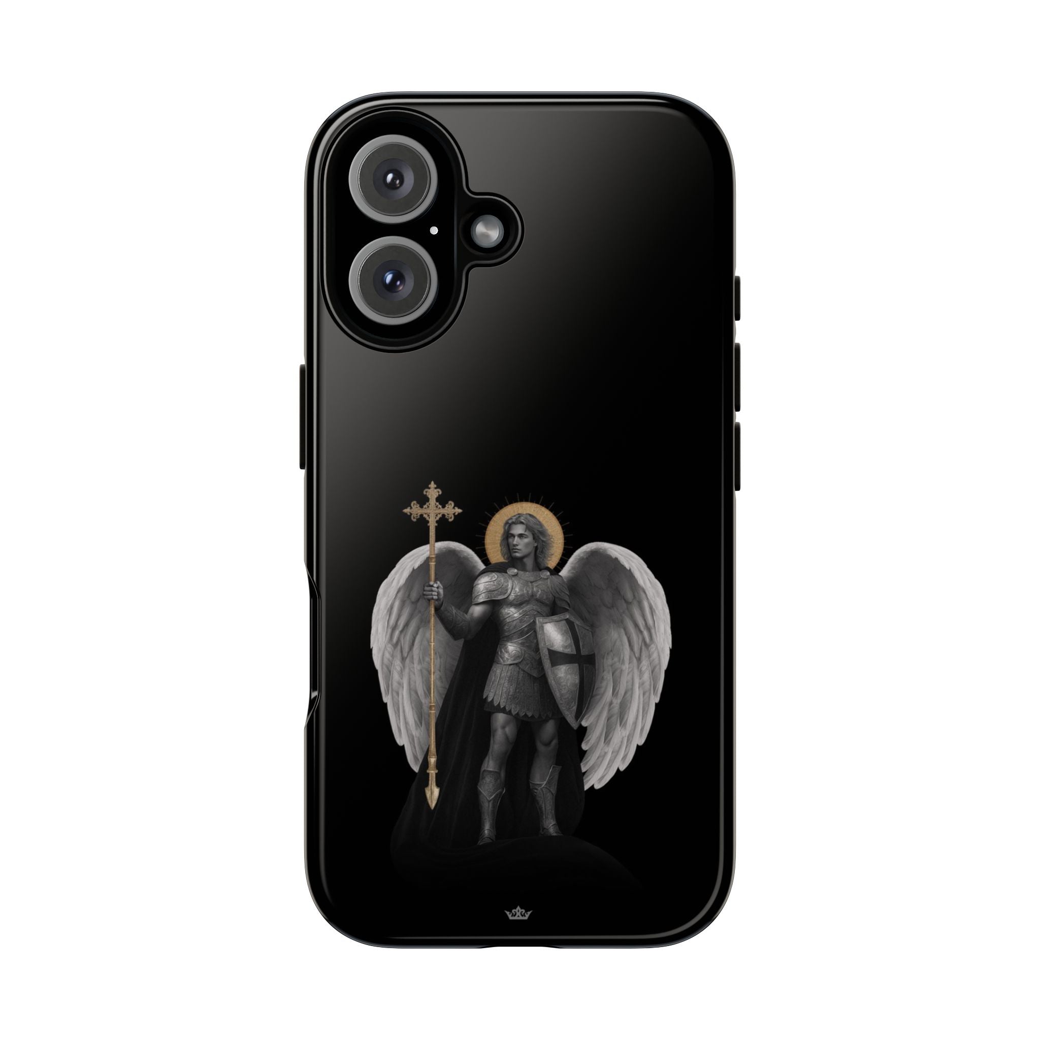 St. Michael the Archangel Victorious Hard Phone Case (Dark Night) - VENXARA®