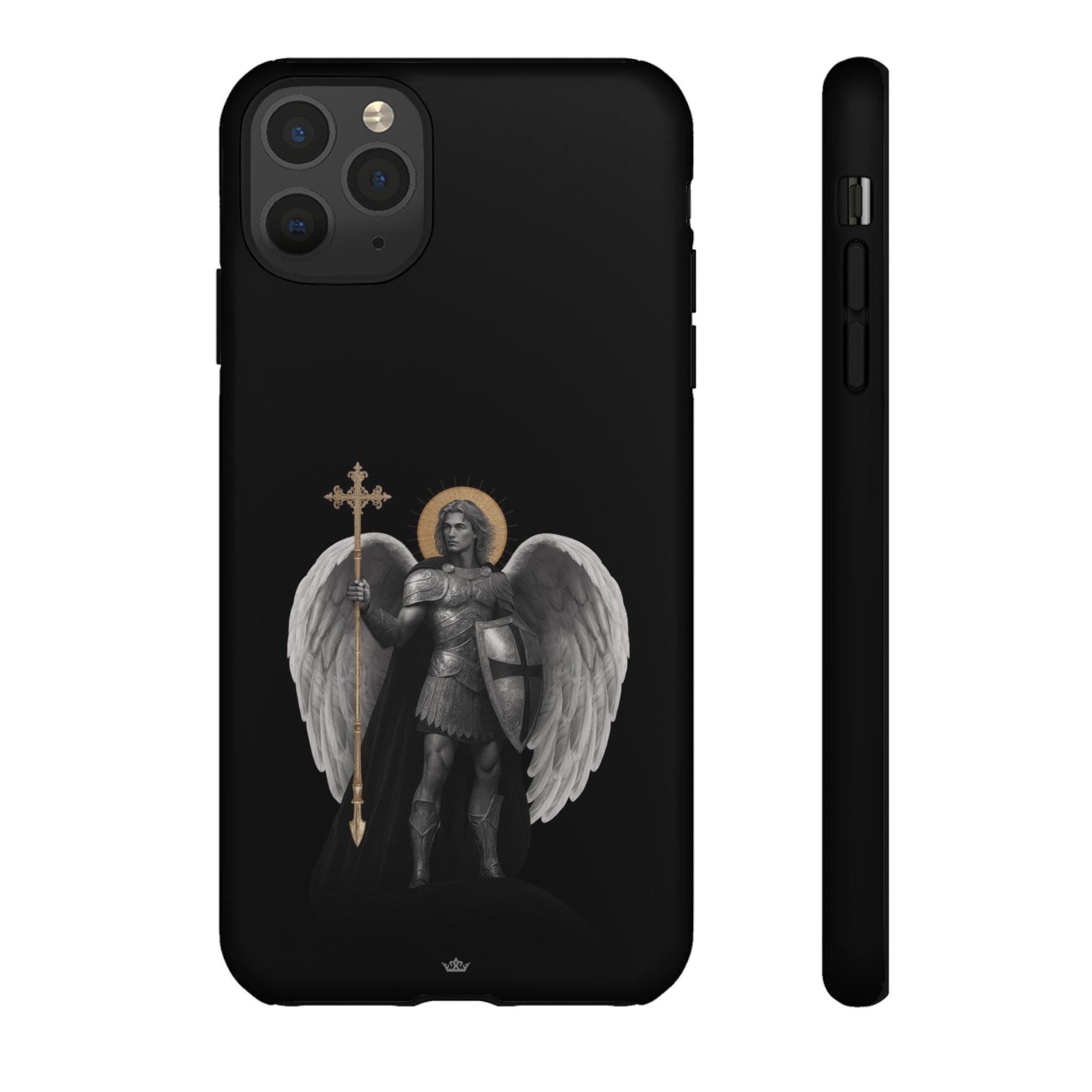 St. Michael the Archangel Victorious Hard Phone Case (Dark Night) - VENXARA®