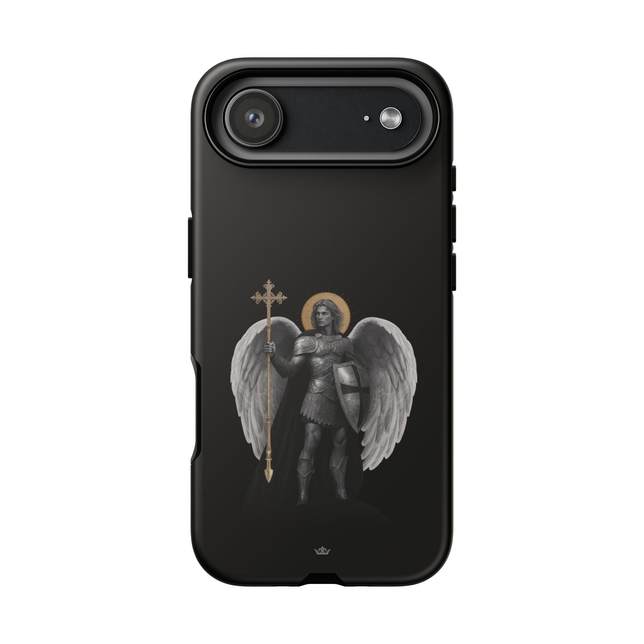 St. Michael the Archangel Victorious Hard Phone Case (Dark Night) - VENXARA