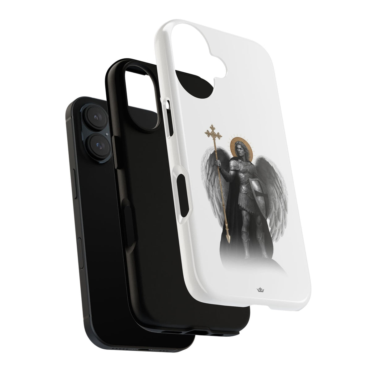 St. Michael the Archangel Victorious Hard Phone Case (Lumiere) Copyright VENXARA